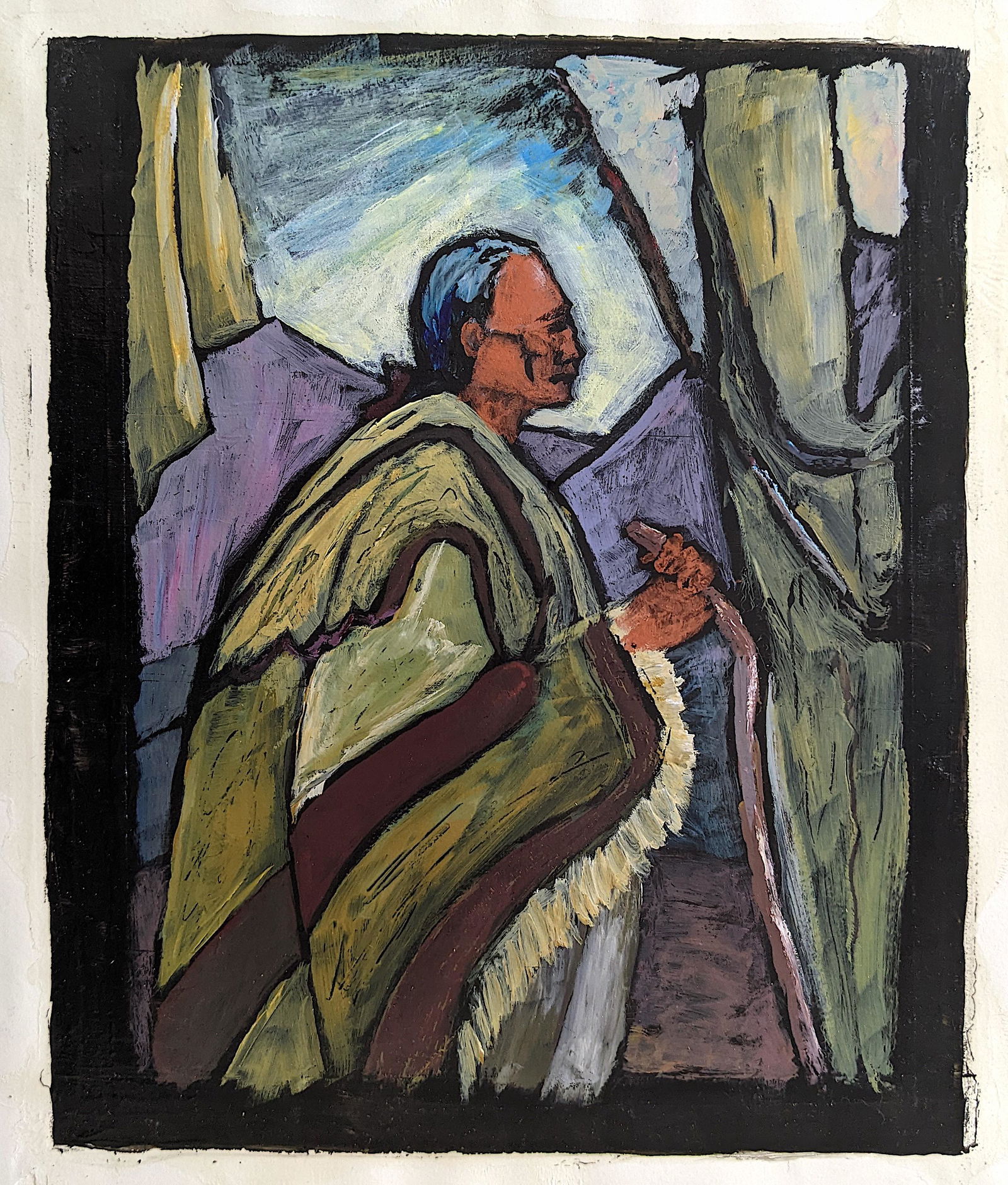 Original New Mexico Taos Art AMADO PENA (Attr.) (1 of 4)