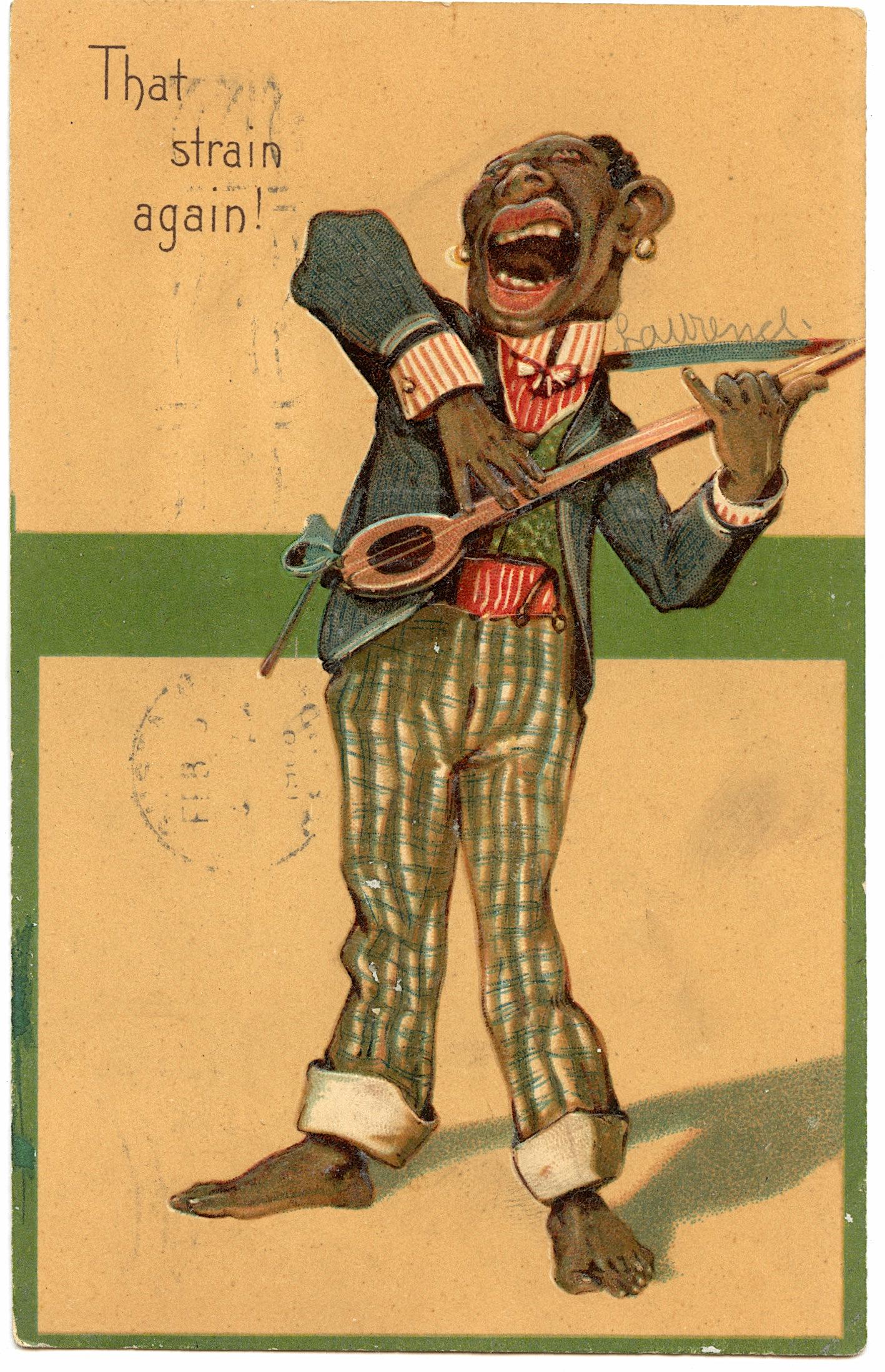 Antique Vintage Rare Postcard African American: The dimensions of an antique/vintage postcard are Approx. 5.5"x 3.5" (small variances can occur). ABOUT SHIPPING: This lot is located in Boca Raton, Fl and its shipment will be made directly by Arteli