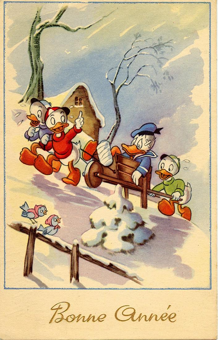 Antique Rare Postcard Mickey Mouse Disney (1 of 2)