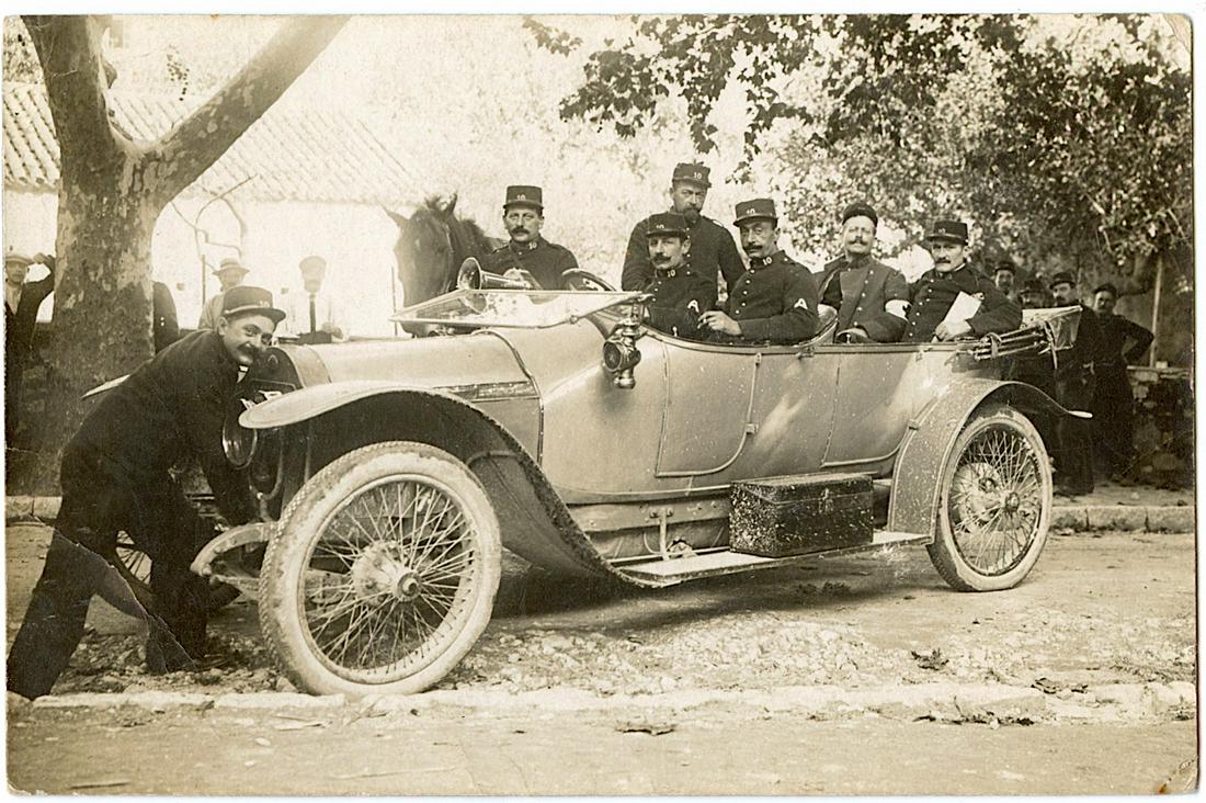 Antique Postcard Pioneers Car Racing (1 of 2)