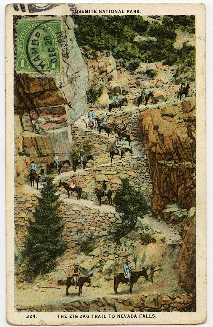 Antique Postcard Yosemite National Park (1 of 2)