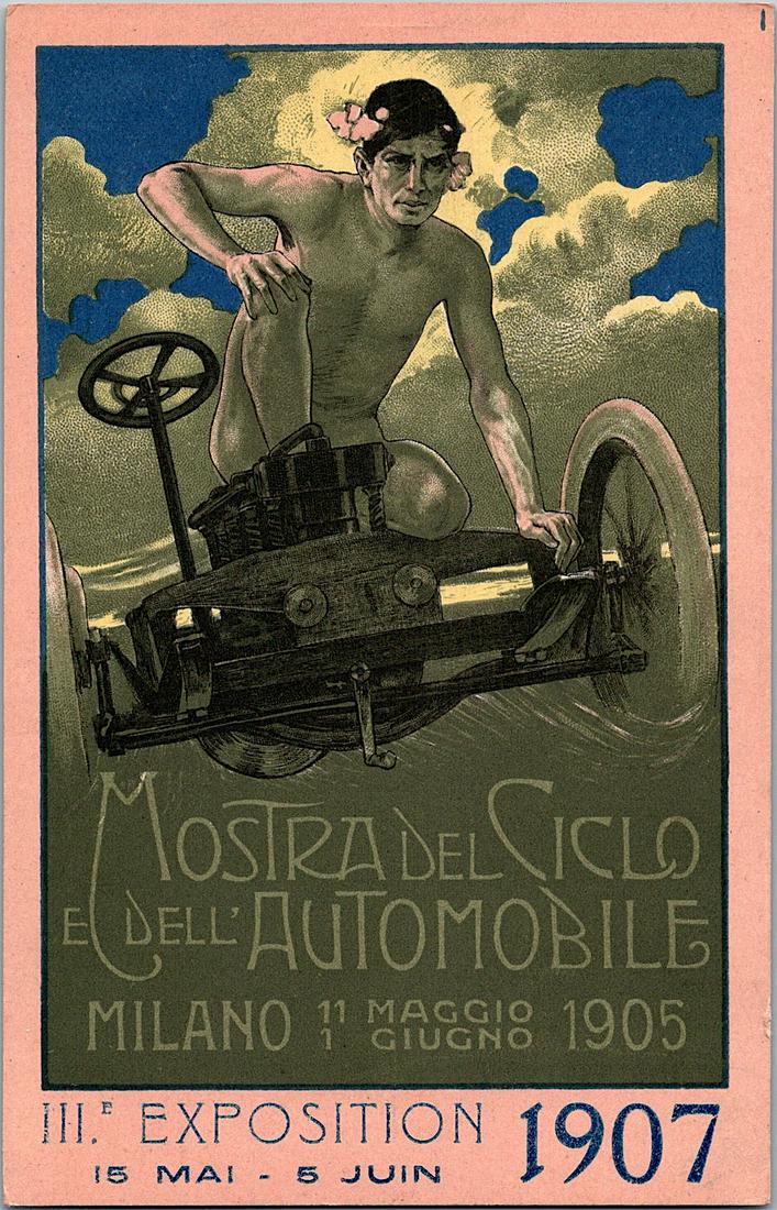 Antique Vintage Rare Postcard Advertising Illustration (1 of 2)