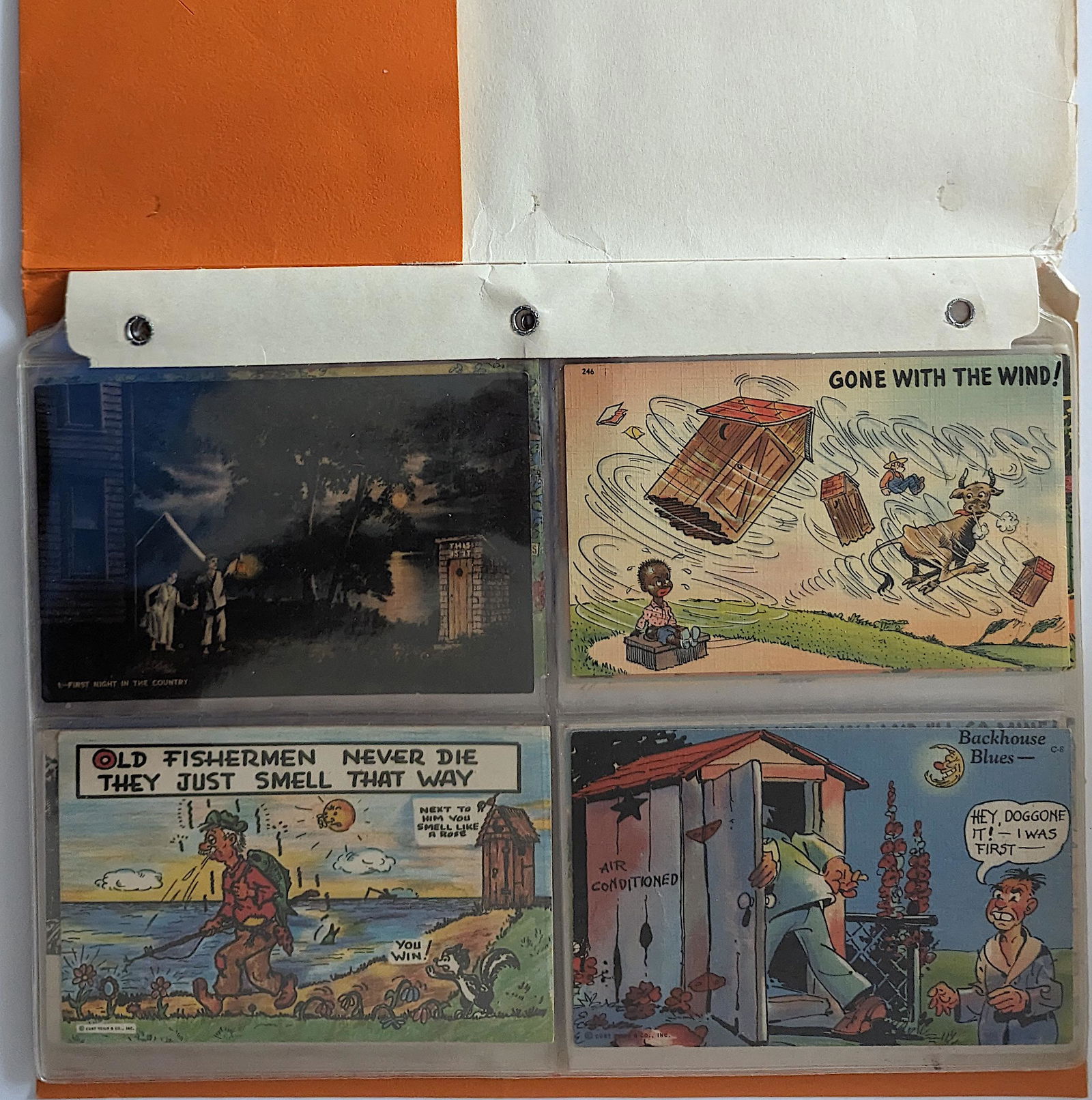 Vintage Folder American Illustration Postcards (1 of 11)