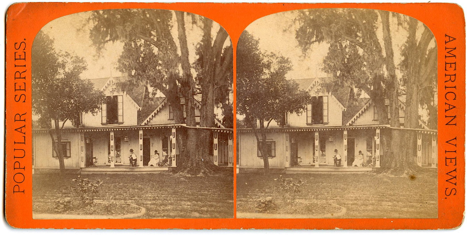Antique Real Photo Stereoview St. Johns River, Florida: This stereoviews is original from the epoch . The stereoviews we are offering come mainly from collectors in the U.S.A. and constitute wonderful testimonies of past time that tend to be unique. They h