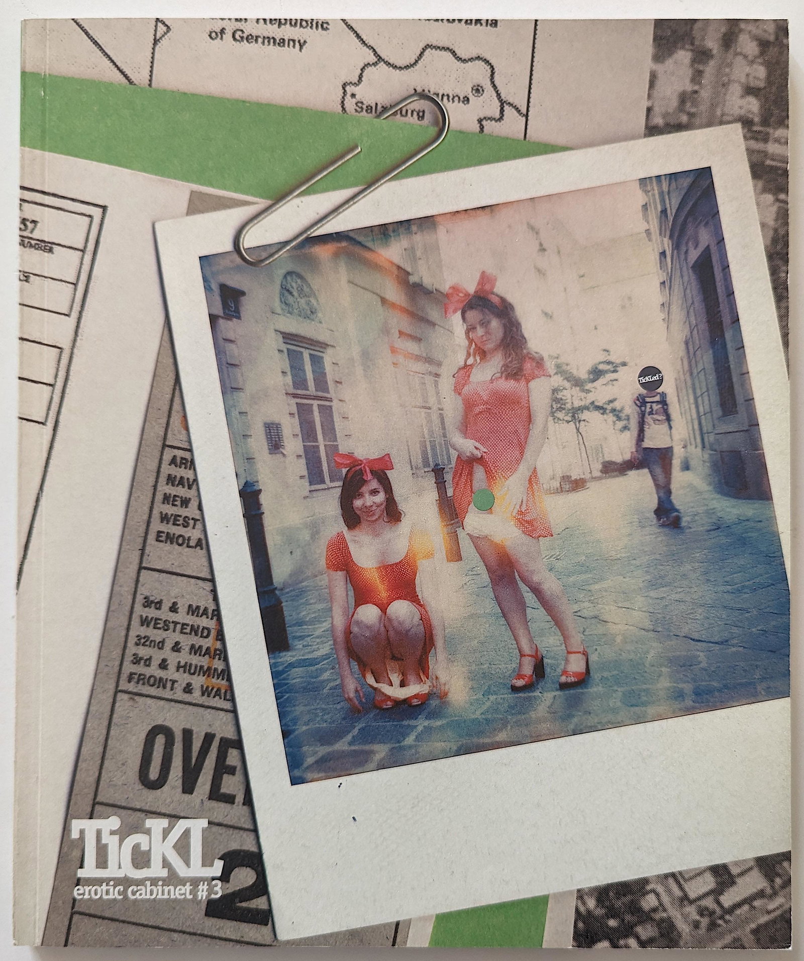 Vintage Book TickL Erotic Cabinet # 3: This collection is coming from a Professional American photographer and collector during the last 30 years in LA, CA.. His collection includes negatives, positives, photos, magazines and books. ABOUT 