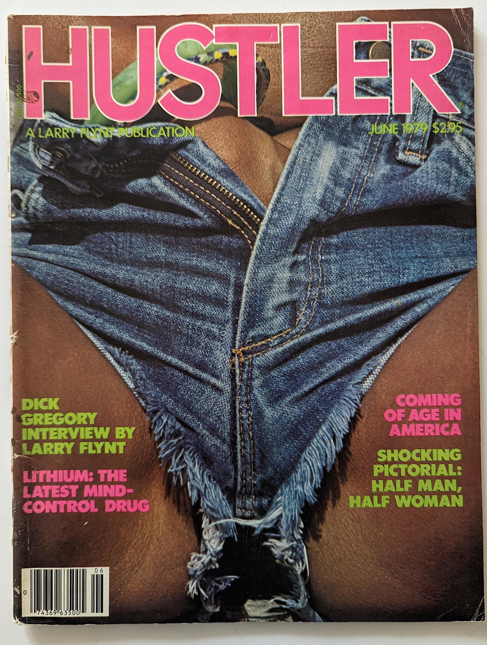 Vintage Magazine Hustler June, 1979