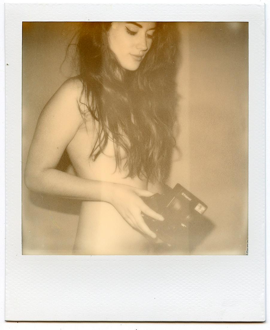 Vintage Pin Up Nude Polaroid / Intax Film: This collection is coming from a Professional American photographer and collector during the last 30 years in LA, CA.. His collection includes negatives, positives, photos, magazines and books. This o