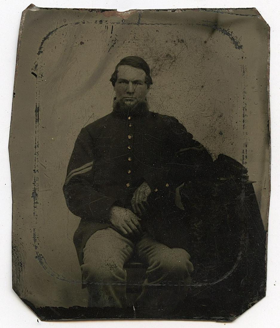 Civil War Era Photo Portrait From Deceased Collector (1 of 2)