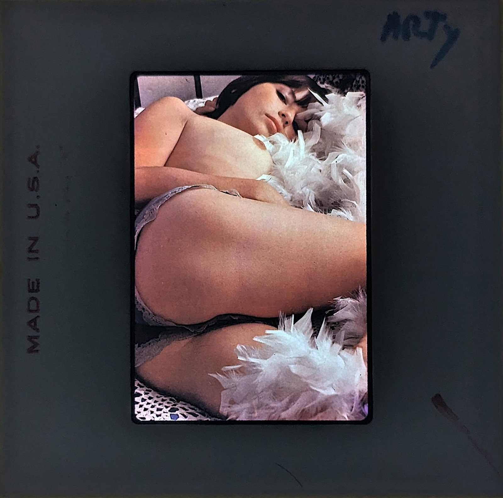 Vintage Original 35mm Slide Photo Nude Female 1960s: This collection is coming from the estate of a retired Professional American photographer in LA, CA. This lot is located in Boca Raton, Fl and its shipment will be made directly by Artelisted. Shippin