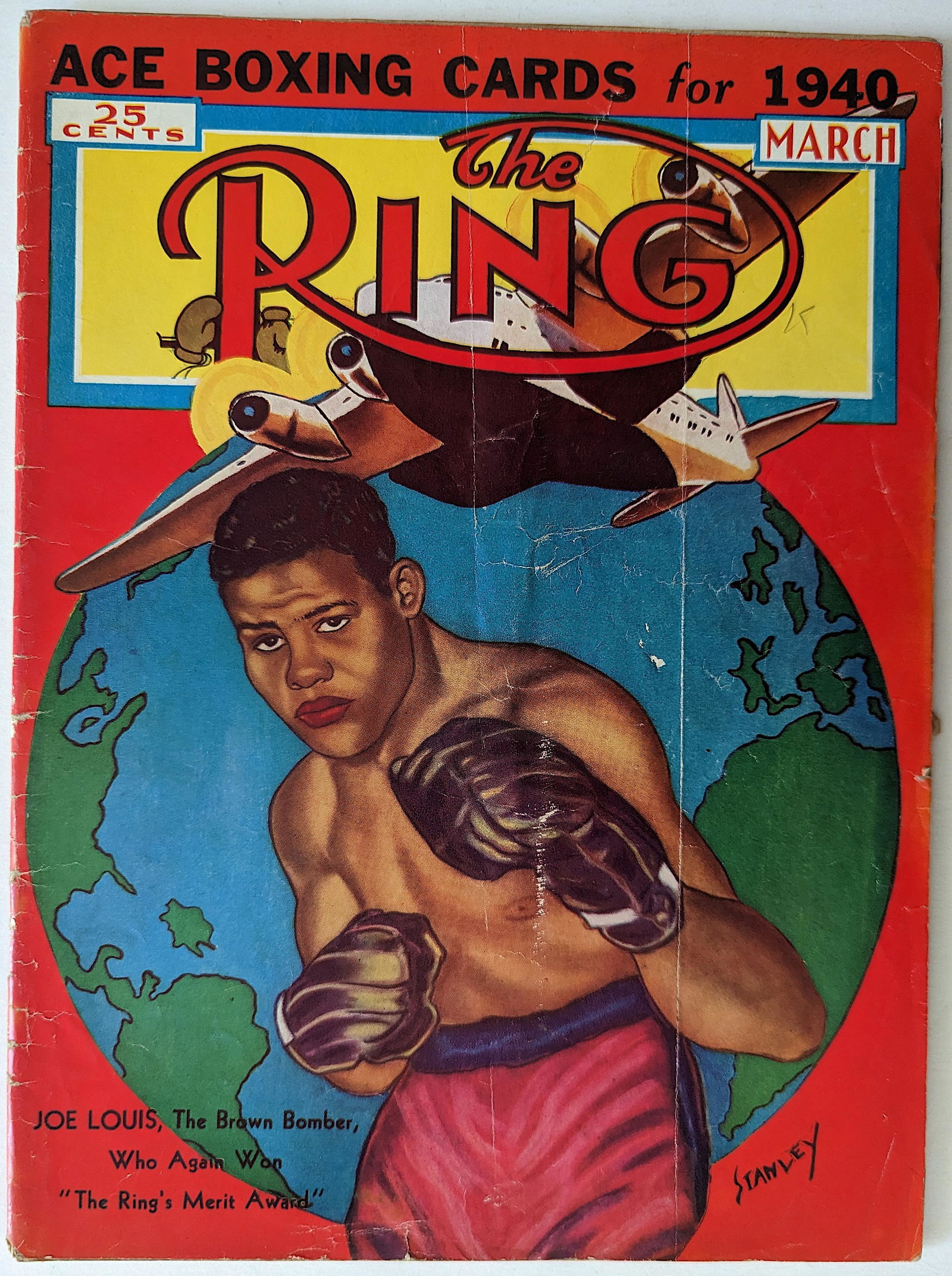 Rare Vintage The RING Boxing Magazine March 1940 (1 of 6)