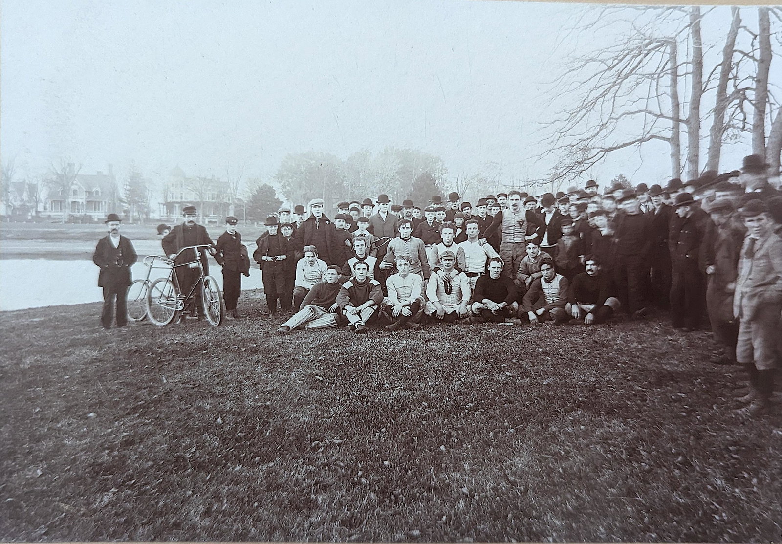 Vintage Early Rare Cabinet Photo YMCA Football Team: We have included quality images to show their condition.The dimensions are Approx. 10" x 8" (card). This lot is located in Boca Raton, Fl and its shipment will be made directly by Artelisted. Shipping