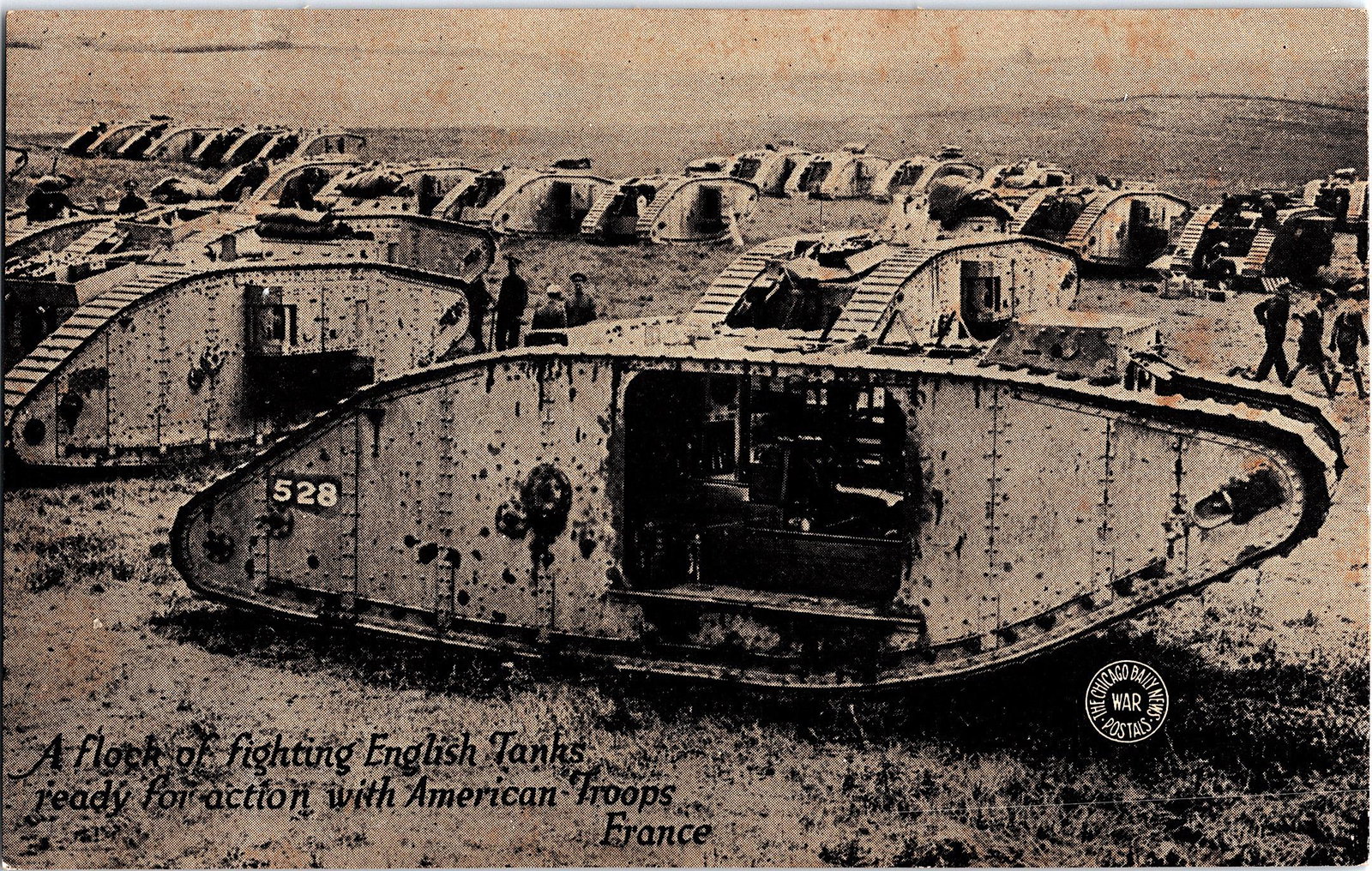 Antique Vintage Rare Postcard American Troops WWI: The dimensions of an antique/vintage postcard are Approx. 5.5"x 3.5" (small variances can occur). ABOUT SHIPPING: This lot is located in Boca Raton, Fl and its shipment will be made directly by Arteli