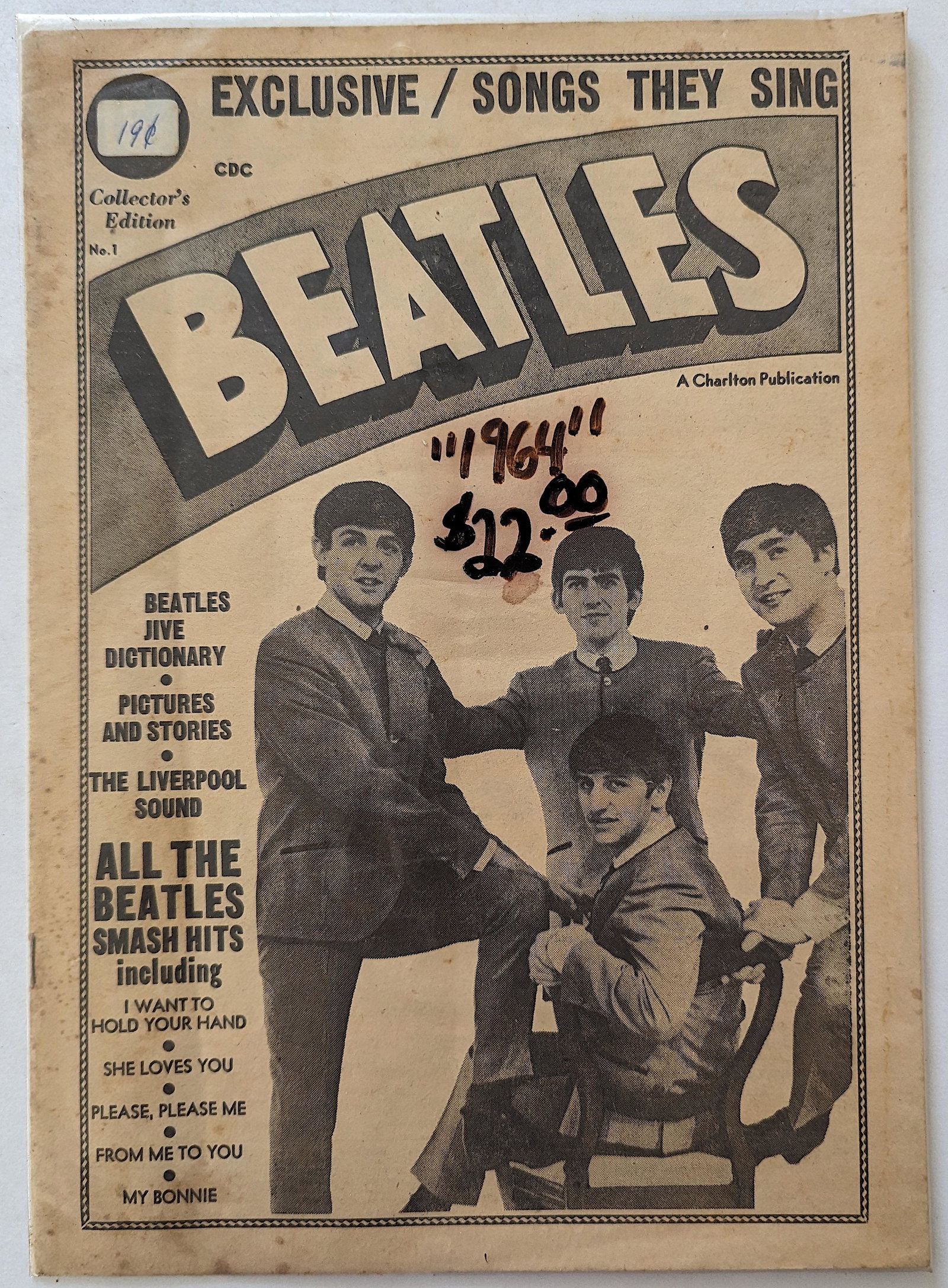 Vintage 1964 Magazine BEATLES Exclusive Songs: We have included quality images to show their condition. This lot is located in Boca Raton, Fl and its shipment will be made directly by Artelisted. Shipping insurance is the responsibility of the buy