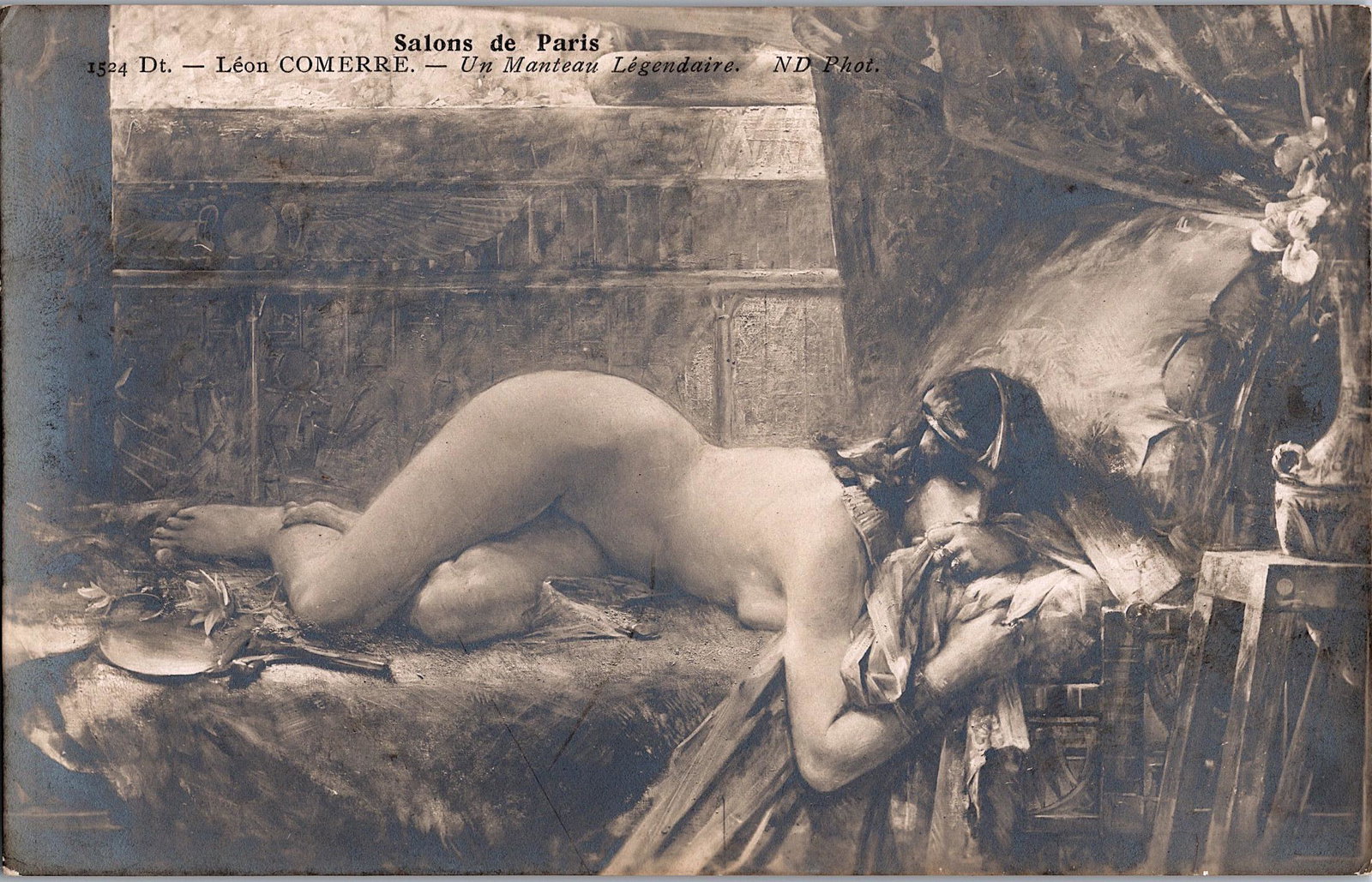 Antique Vintage Rare Postcard Artistic Nude Female: The dimensions of an antique/vintage postcard are Approx. 5.5"x 3.5" (small variances can occur). ABOUT SHIPPING: This lot is located in Boca Raton, Fl and its shipment will be made directly by Arteli