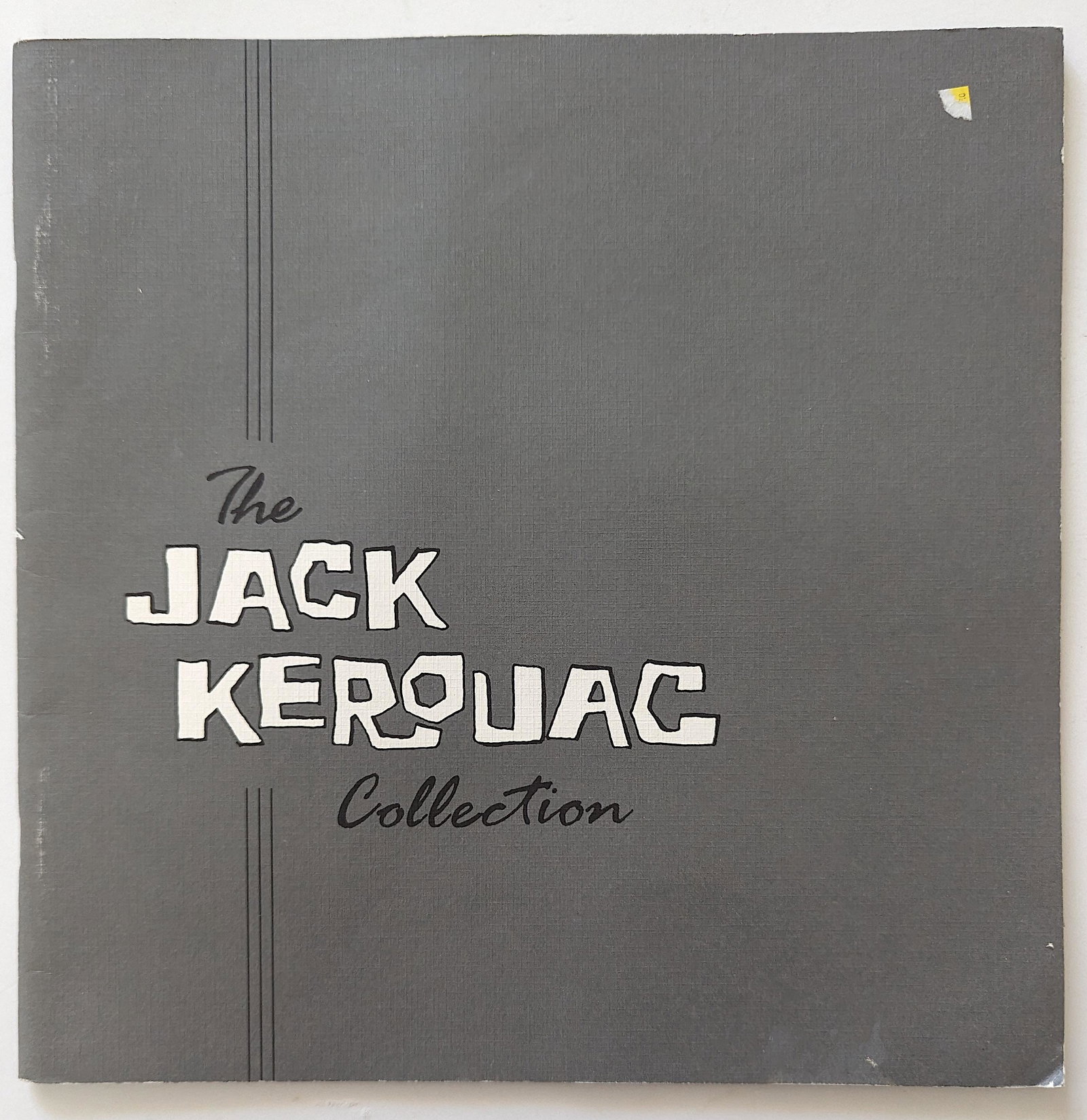 Vintage Book The JACK KEROUAC Collection: The provenance of this book is from a WWII veteran collector in Georgia. ABOUT SHIPPING: This lot is located in Boca Raton, Fl and its shipment will be made directly by Artelisted. Shipping insurance 