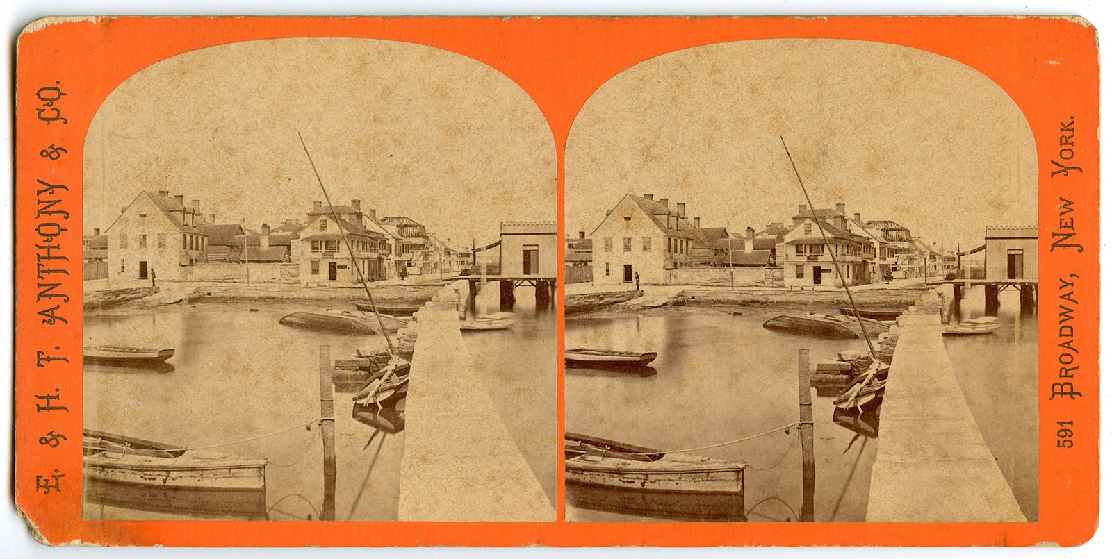 Antique Real Photo Stereoview St. Augustine View, Fl: This stereoviews is original from the epoch . The stereoviews we are offering come mainly from collectors in the U.S.A. and constitute wonderful testimonies of past time that tend to be unique. They h