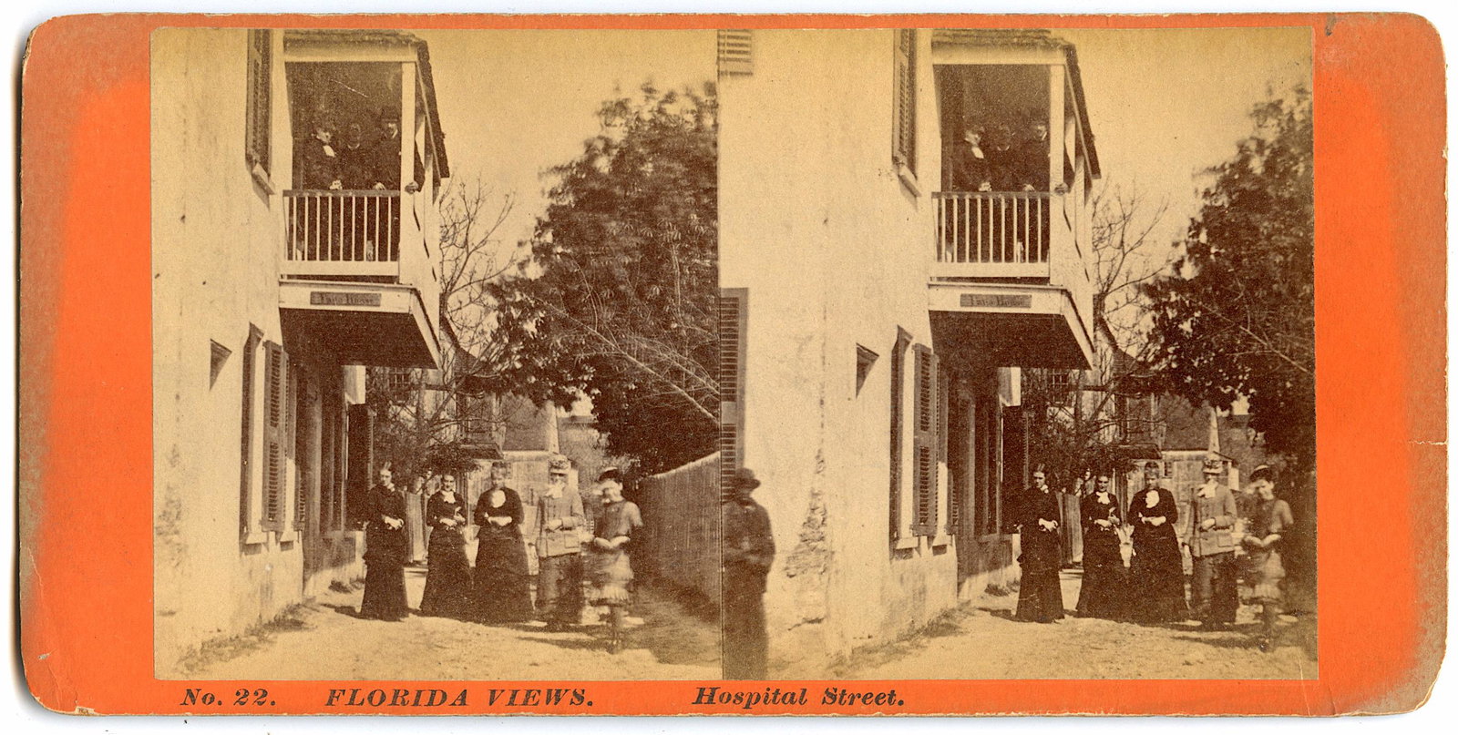 Antique Real Photo Stereoview St. Augustine View, Fl: This stereoviews is original from the epoch . The stereoviews we are offering come mainly from collectors in the U.S.A. and constitute wonderful testimonies of past time that tend to be unique. They h