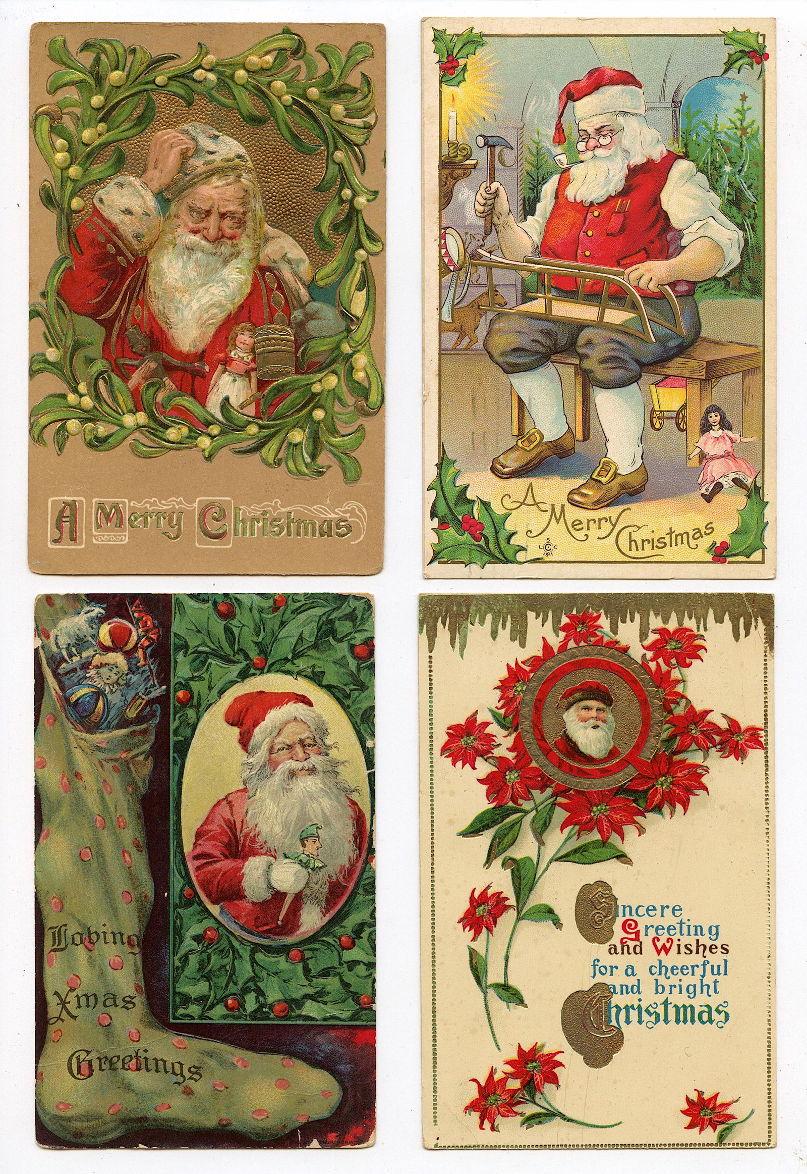 Antique Vintage Scarce Set Postcards Noel Christmas: The dimensions of an antique/vintage postcard are Approx. 5.5"x 3.5" (small variances can occur). ABOUT SHIPPING: This lot is located in Boca Raton, Fl and its shipment will be made directly by Arteli
