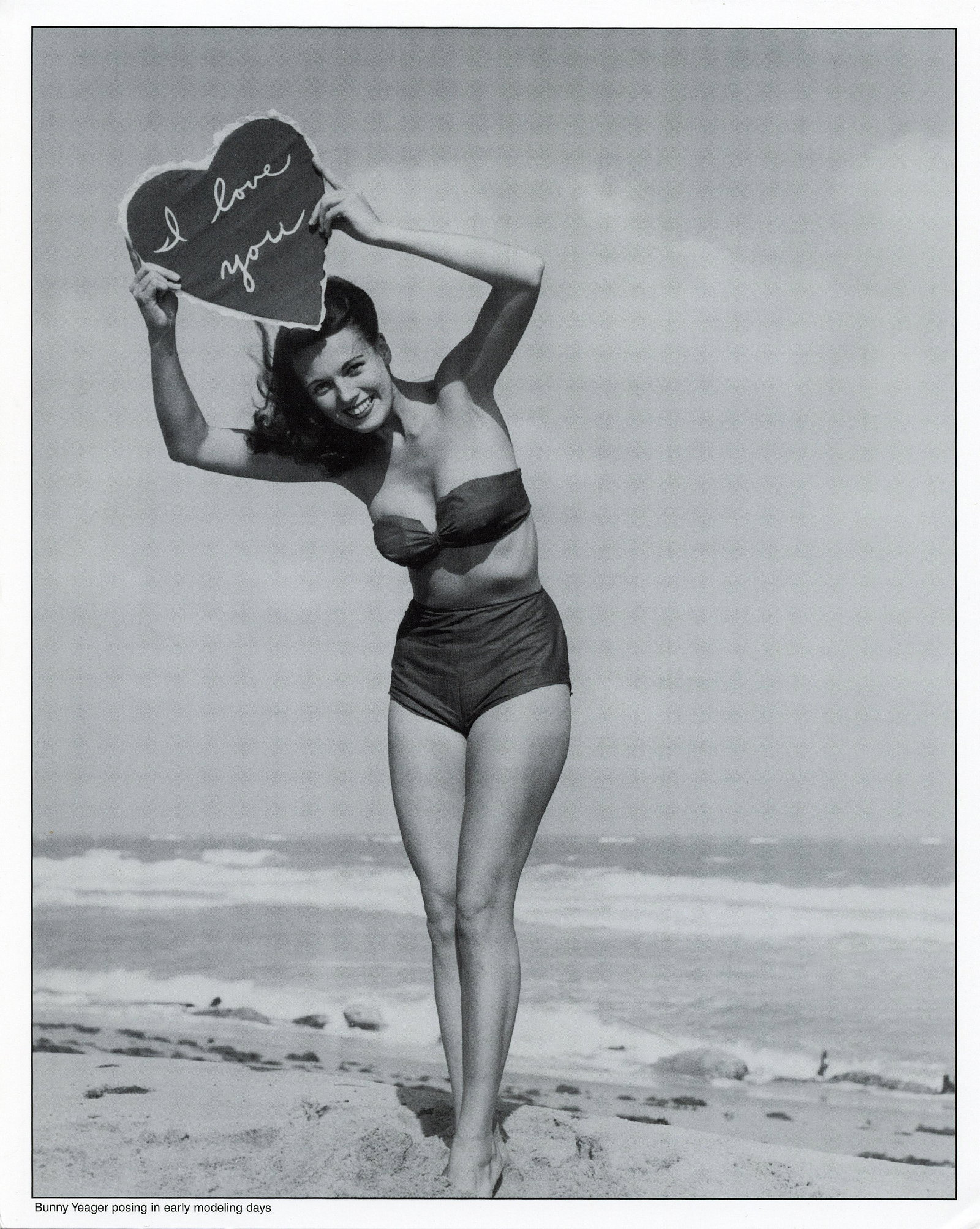 BUNNY YEAGER Original Pin Up Lithograph Self Portrait: This lot is coming from Bunny Yeager's estate/archives. Linnea Eleanor "Bunny" Yeager (March 13, 1929 - May 24, 2014) was an American photographer and pin-up model. She met Bettie Page in 1954, and to