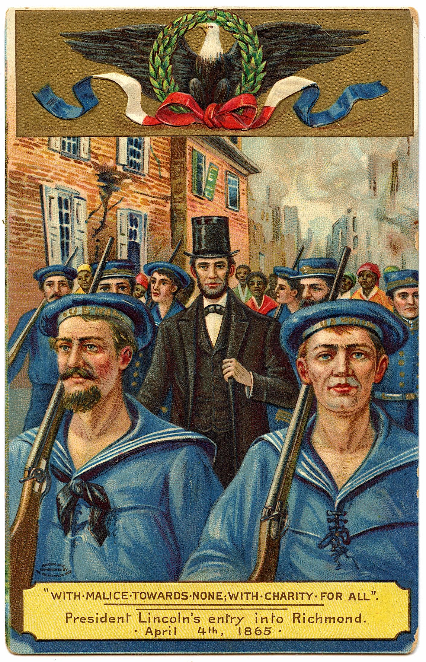 Antique Vintage Scarce Postcard President Lincoln Patriotic: The dimensions of an antique/vintage postcard are Approx. 5.5"x 3.5" (small variances can occur). ABOUT SHIPPING: This lot is located in Boca Raton, Fl and its shipment will be made directly by Arteli