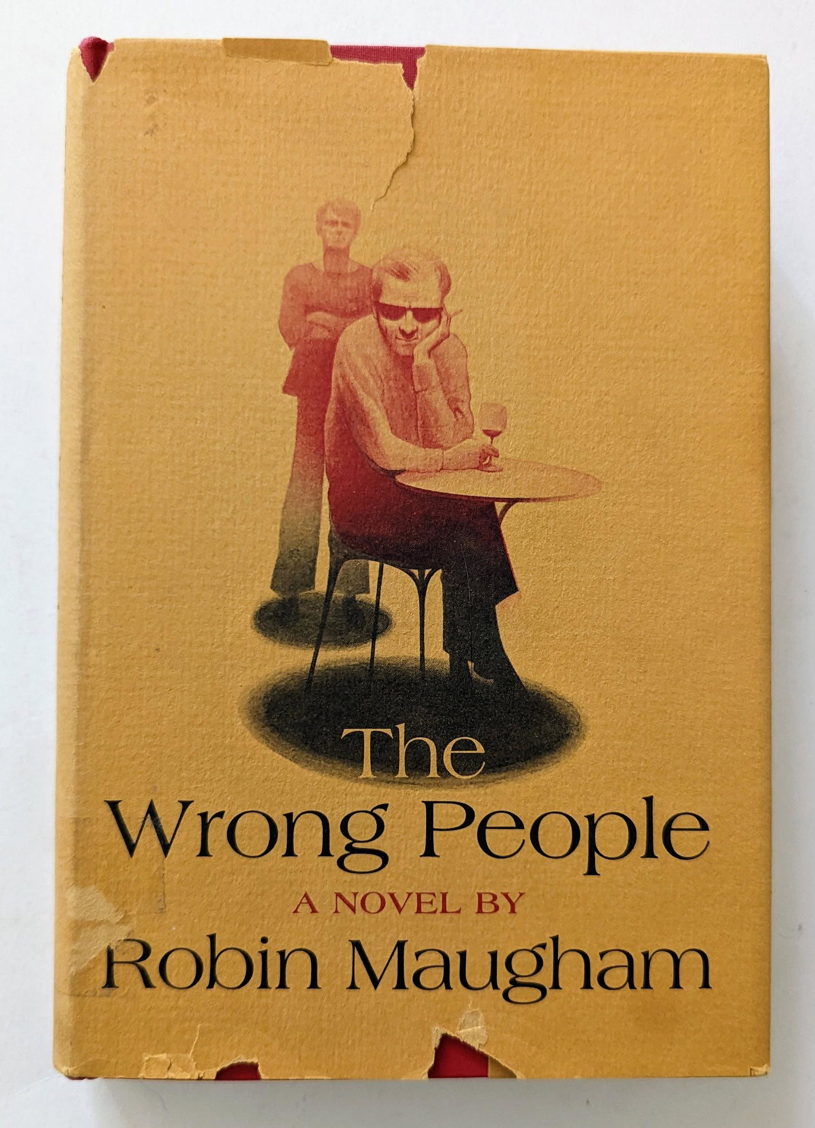 Vintage Book The Wrong People Novel by Robin Maugham: The provenance of these books are from a WWII veteran collector in Georgia. This lot is located in Boca Raton, Fl and its shipment will be made directly by Artelisted. Shipping insurance is the respon