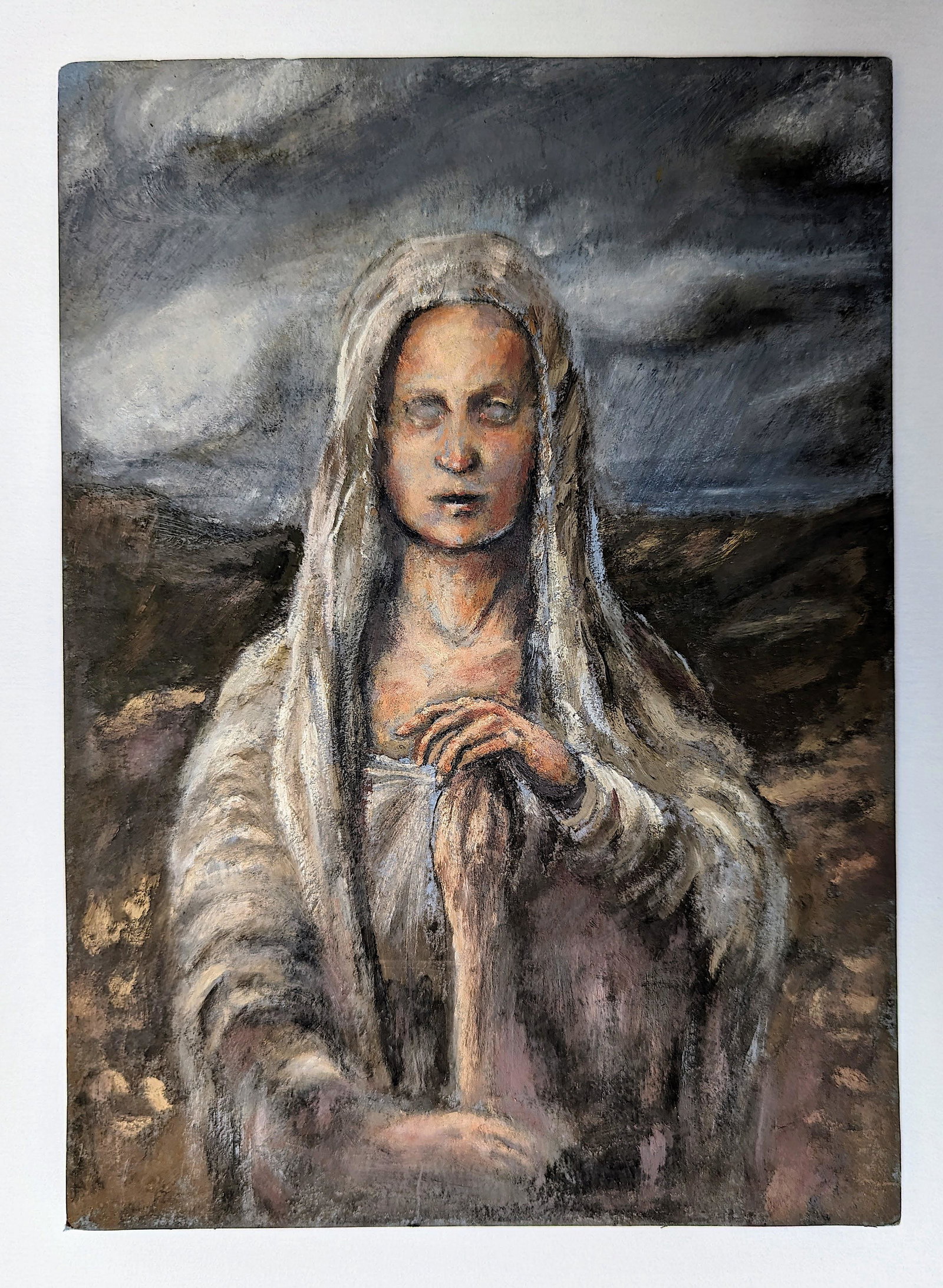 Original Art Painting NICOLAUS PINXIT Listed: ABOUT THE ARTIST: Nicolaux is a prominent Colombian artist following and amphasizing drama and depth, the Renaissance techniques of tenebrism chiaroscuro artists like the Italian Caravaggio (1571 - 16