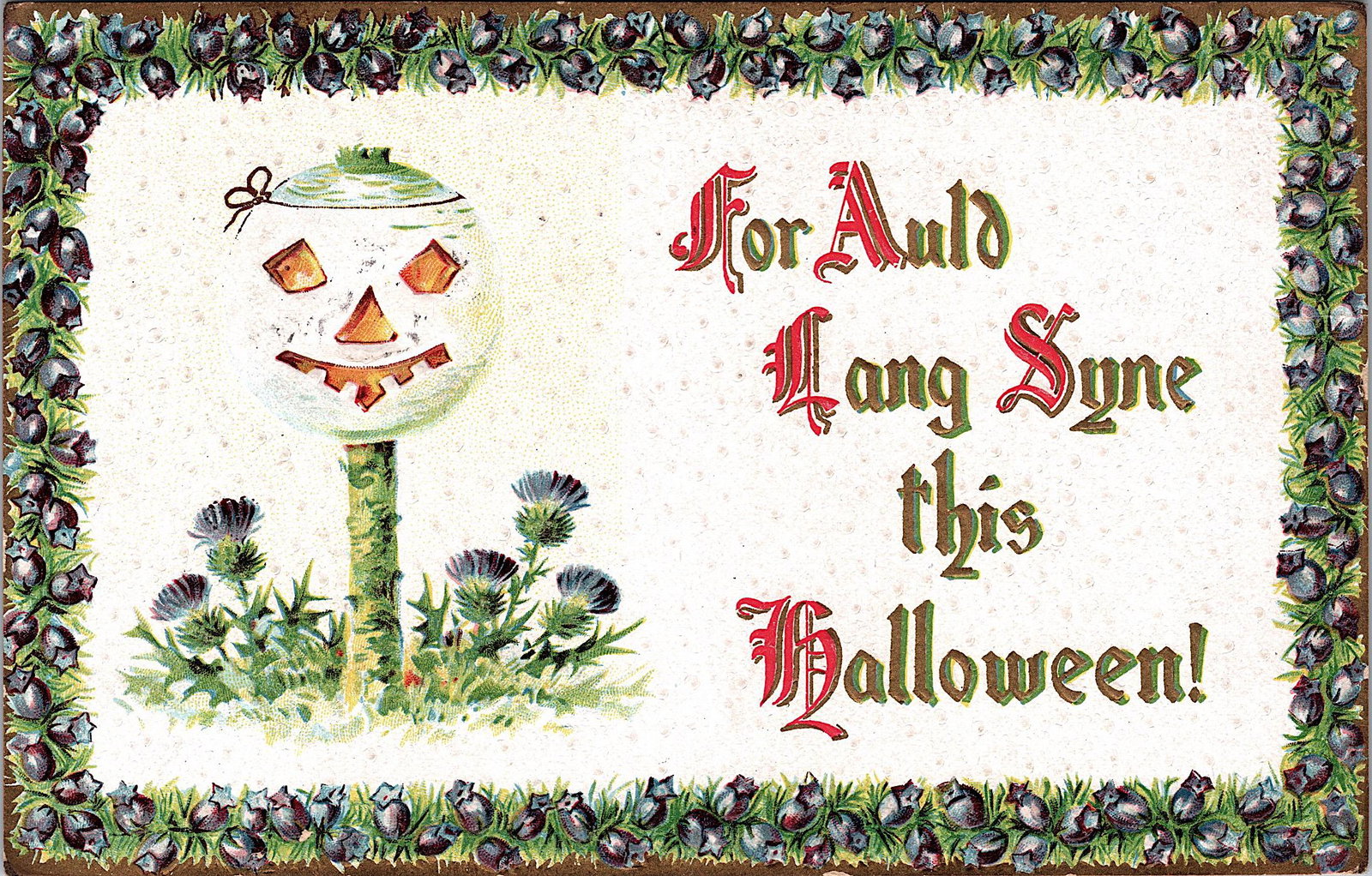 Antique Vintage Postcard Halloween: The dimensions of an antique/vintage postcard are Approx. 5.5"x 3.5" (small variances can occur). ABOUT SHIPPING: This lot is located in Boca Raton, Fl and its shipment will be made directly by Arteli