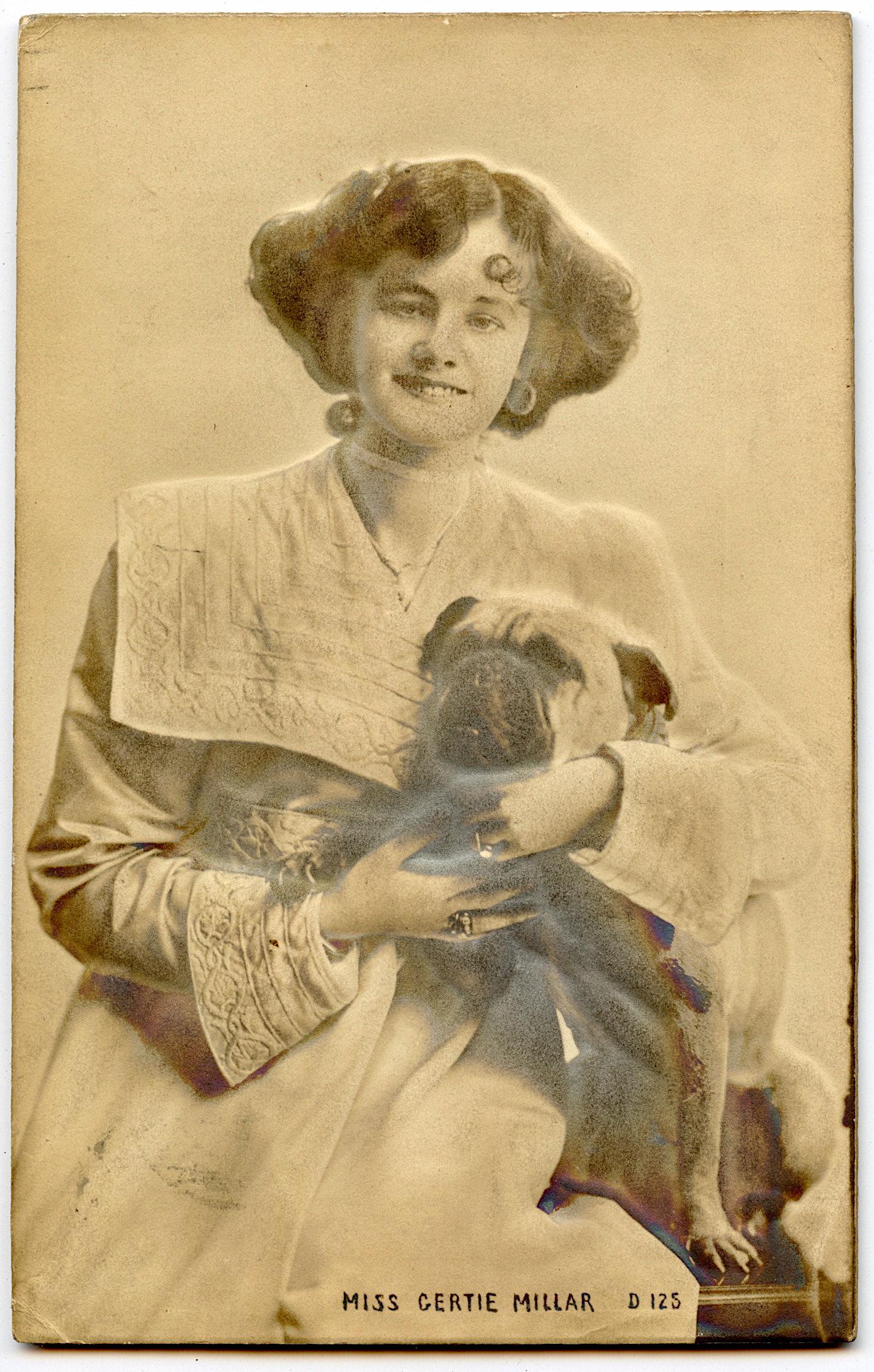 Antique Old Scarce Real Photo Postcard Bulldog Dog: Provenance: from a collector in Los Angeles, CA. The dimensions of an antique/vintage postcard are Approx. 5.5"x 3.5" (small variances can occur). ABOUT SHIPPING: This lot is located in Boca Raton, Fl