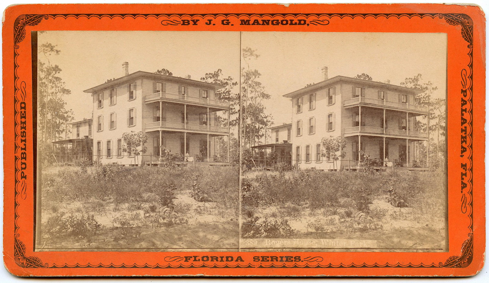 Antique Real Photo Stereoview Palatka, FL: This stereoviews is original from the epoch . The stereoviews we are offering come mainly from collectors in the U.S.A. and constitute wonderful testimonies of past time that tend to be unique. They h