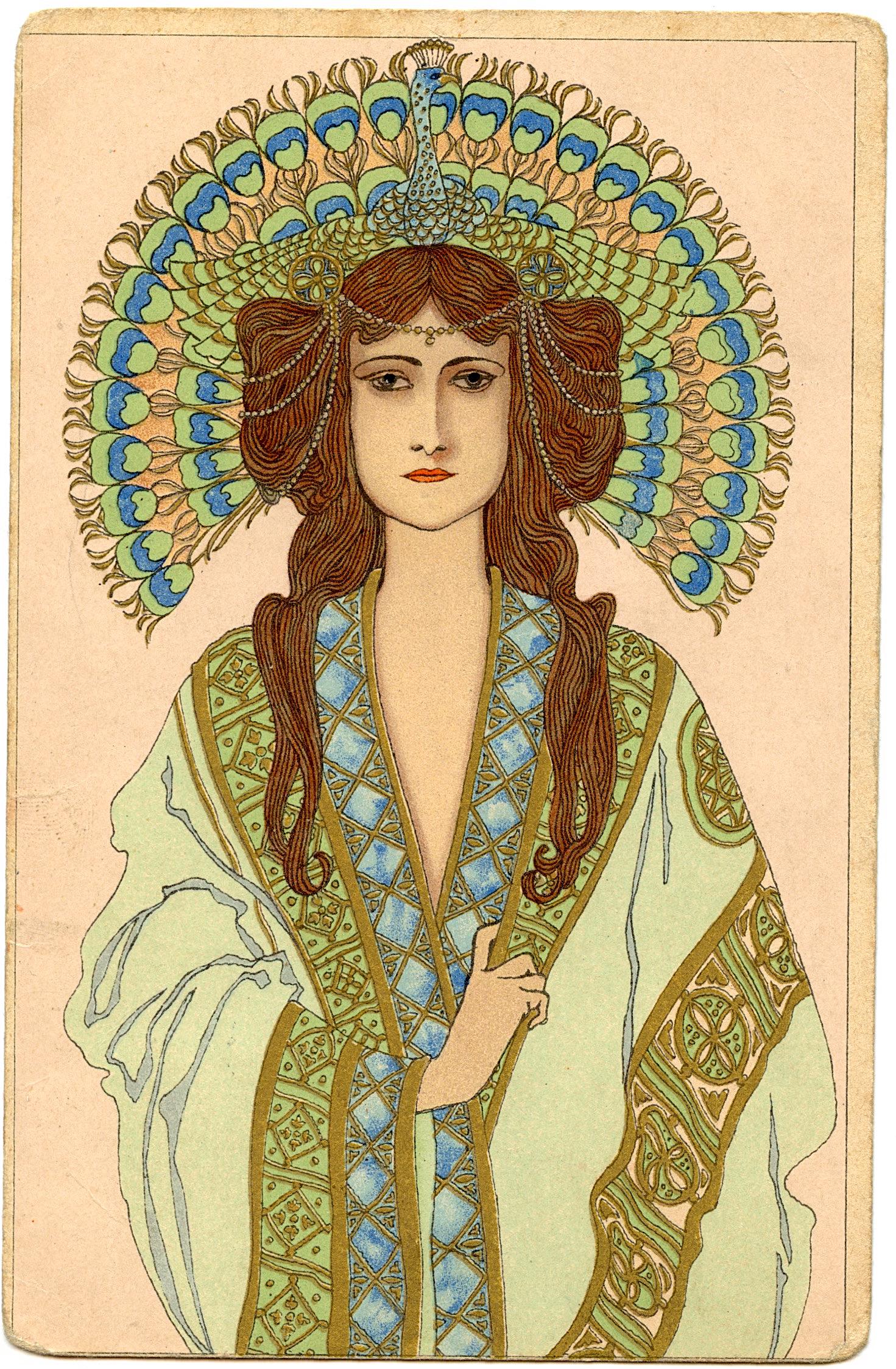Rare Antique Scarce Postcard Art Nouveau French: The dimensions of an antique/vintage postcard are Approx. 5.5"x 3.5" (small variances can occur). ABOUT SHIPPING: This lot is located in Boca Raton, Fl and its shipment will be made directly by Arteli