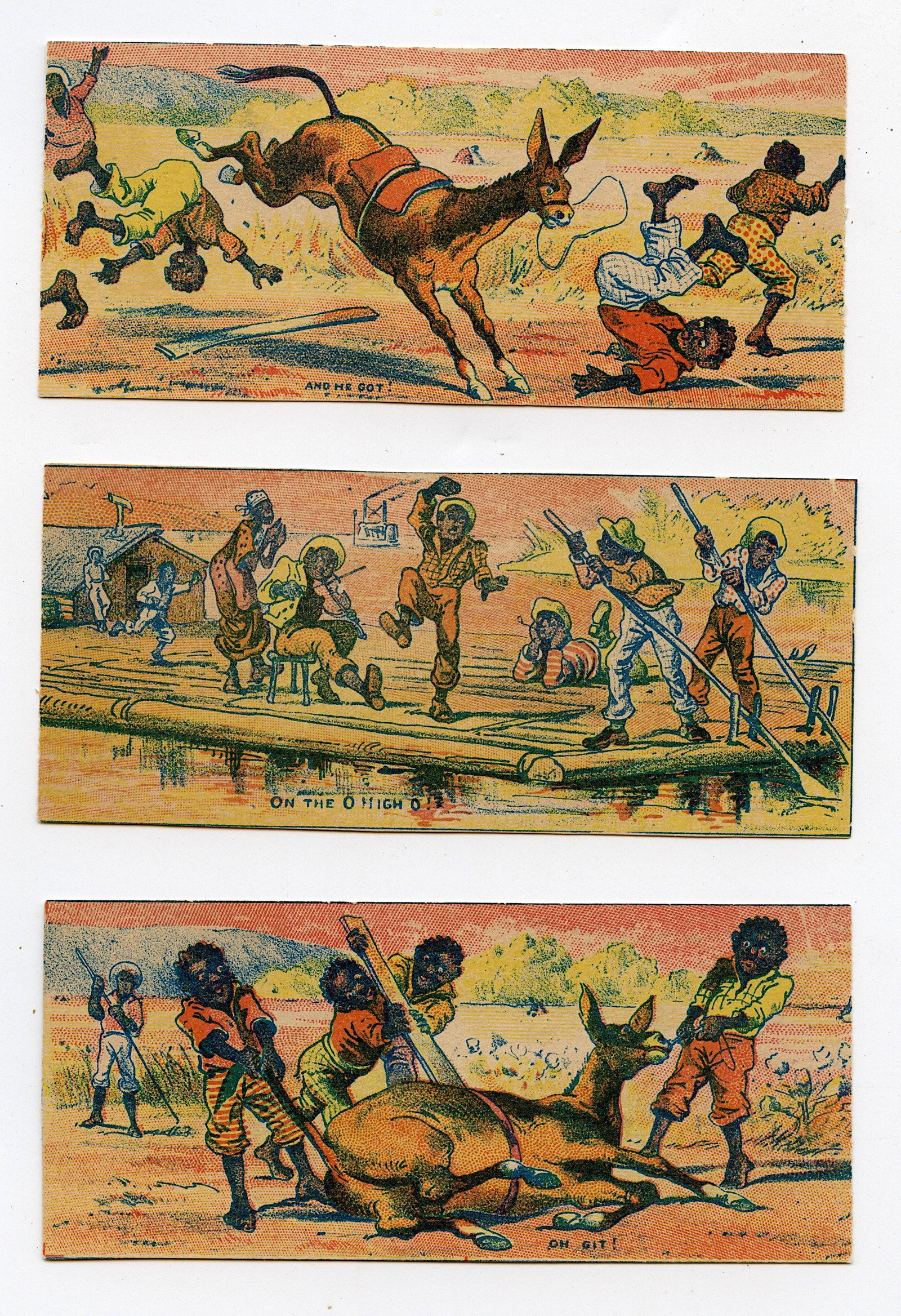 Scarce Antique Ephemera Scarce Victorian Tradecards (1 of 2)