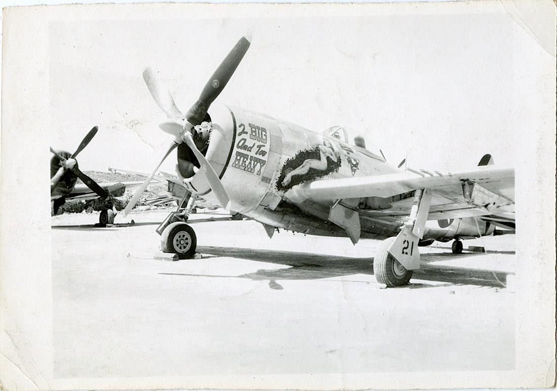 Vintage Photo Nose Art WW2 Planes Aviation Bombers (1 of 2)