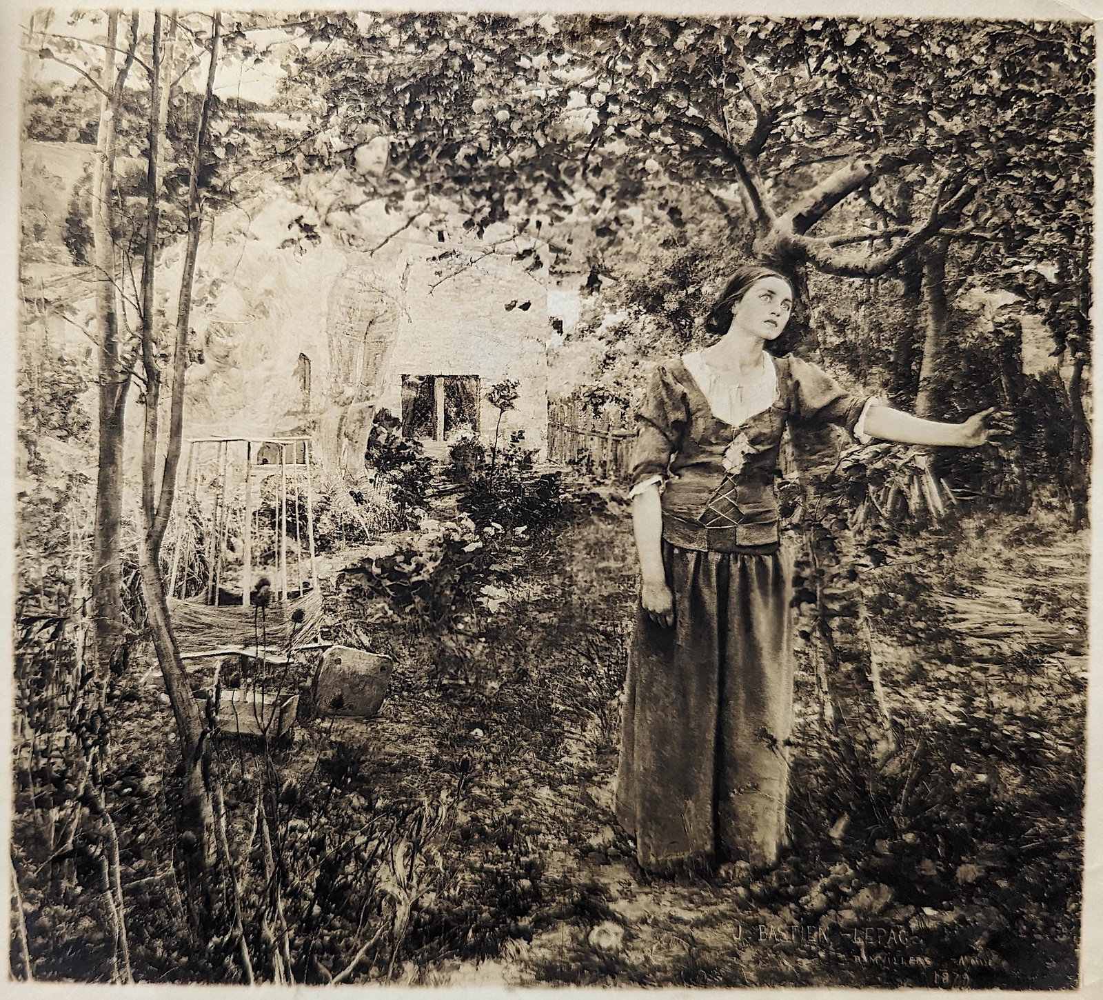 Vintage Photogravure JULES BASTIEN-LEPAGE Metropolitan Museum: The lots offered in this sale come to us from three estates of deceased American collectors. We are specifying: 1. The mediums (es. original hand painted, prints). 2. The signature we were able to dec