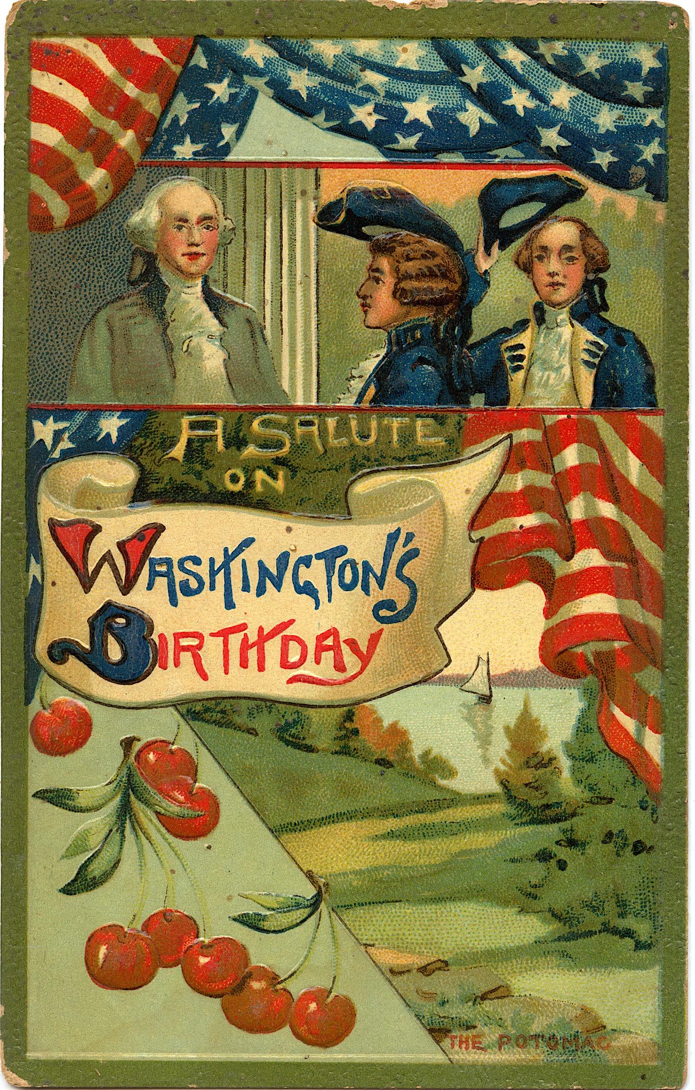 Antique Vintage Rare Postcard U.S. PATRIOTIC (1 of 2)