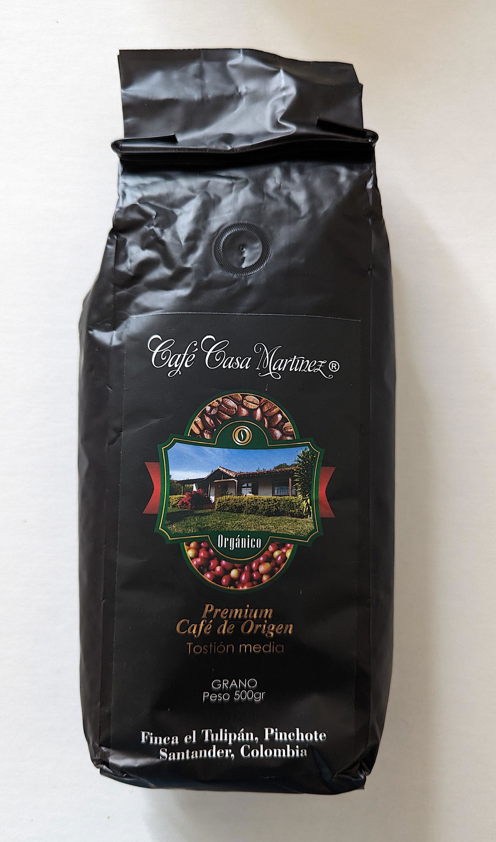 Authentic 100% Colombian Coffee PINCHOTE Santander 500gr (1 of 3)