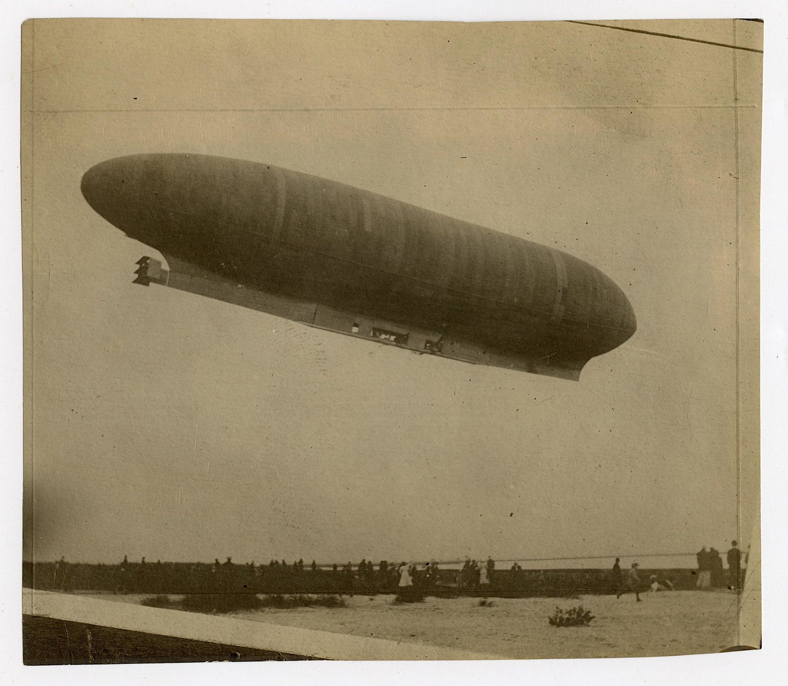 Antique Vintage Real Photo Aviation Zeppelin: Provenance: from a collector in Los Angeles, CA. We have included quality images to show their condition. The dimensions are Approx. 5.25" x 6.25" (small variances can occur). This lot is located in B