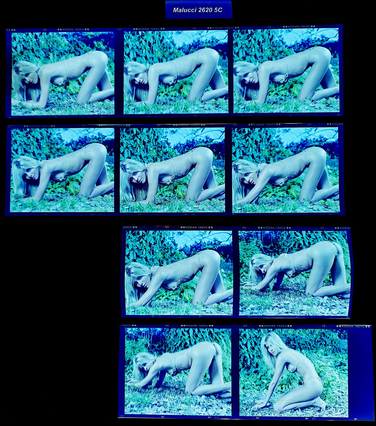 Set Negative Photos Female Pin Up by MALUCCI (1 of 2)