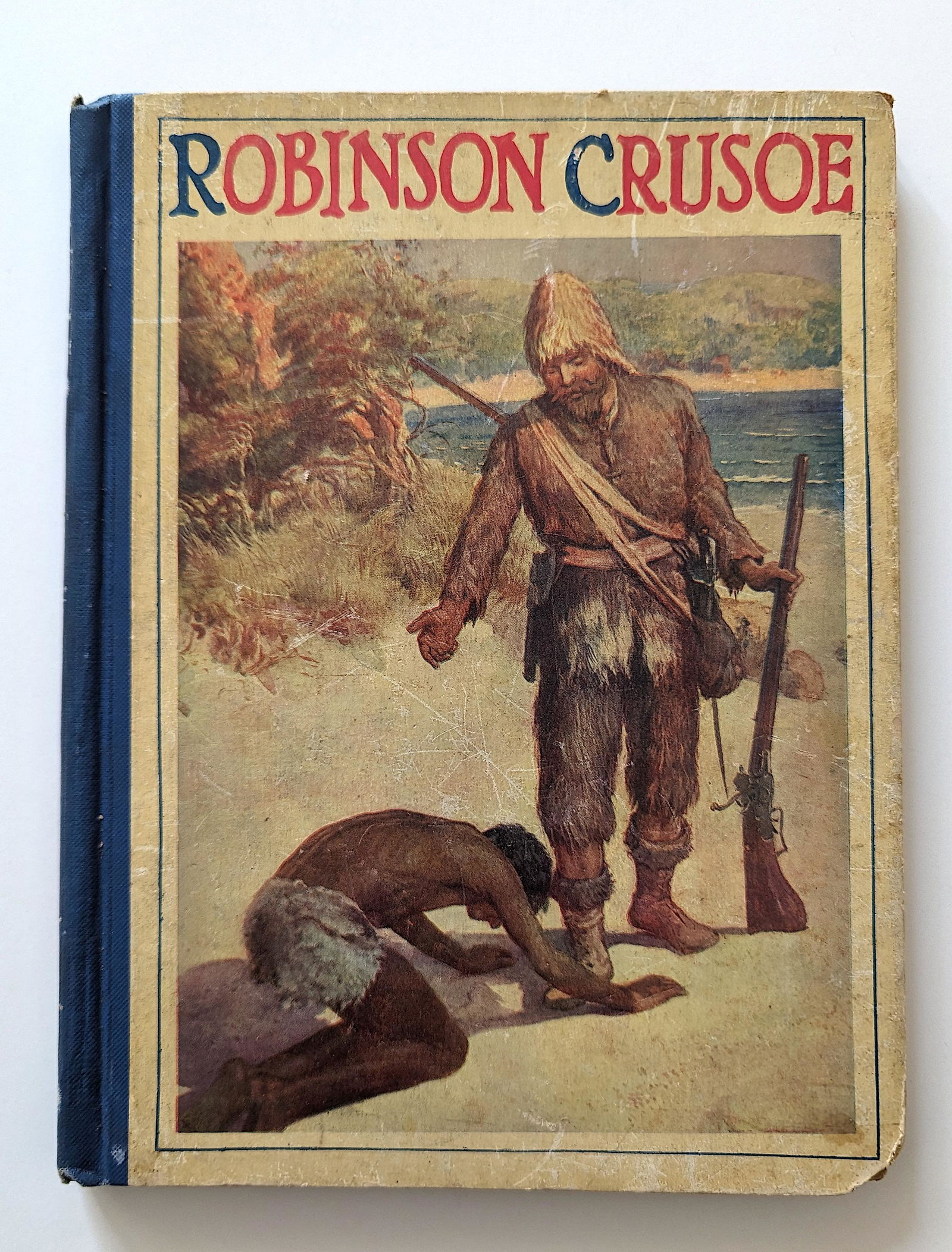 Book The Adventures Of Robinson Crusoe Ca. 1900s (1 of 6)