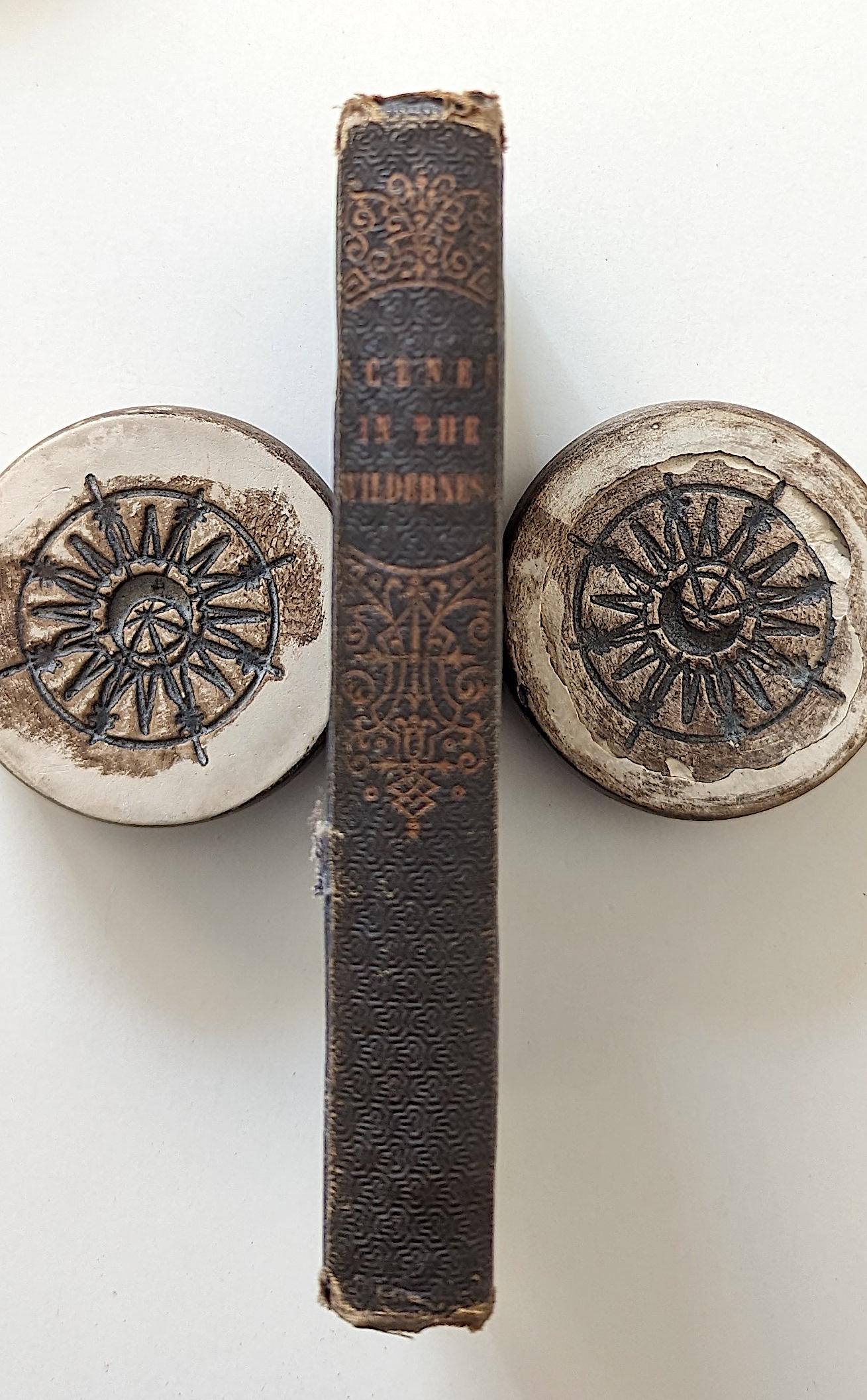 Book SCENES IN THE WILDERNESS, 1842: The provenance is from an important collector (during many decades) in Gainesville, GA. This lot is located in Boca Raton, Fl and its shipment will be made directly by Artelisted. Shipping insurance i