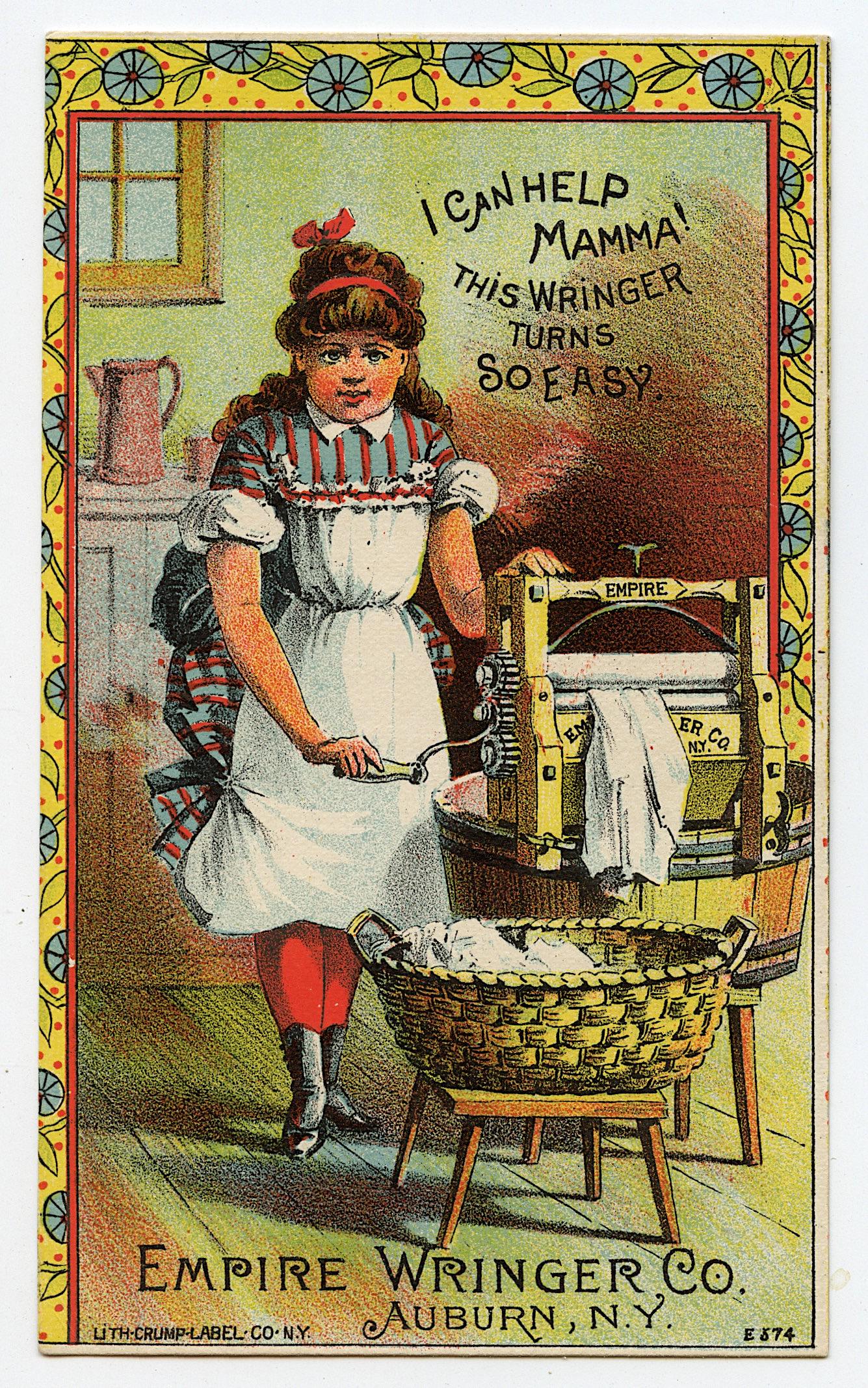 Scarce Vintage Ephemera Victorian Tradecard (1 of 2)