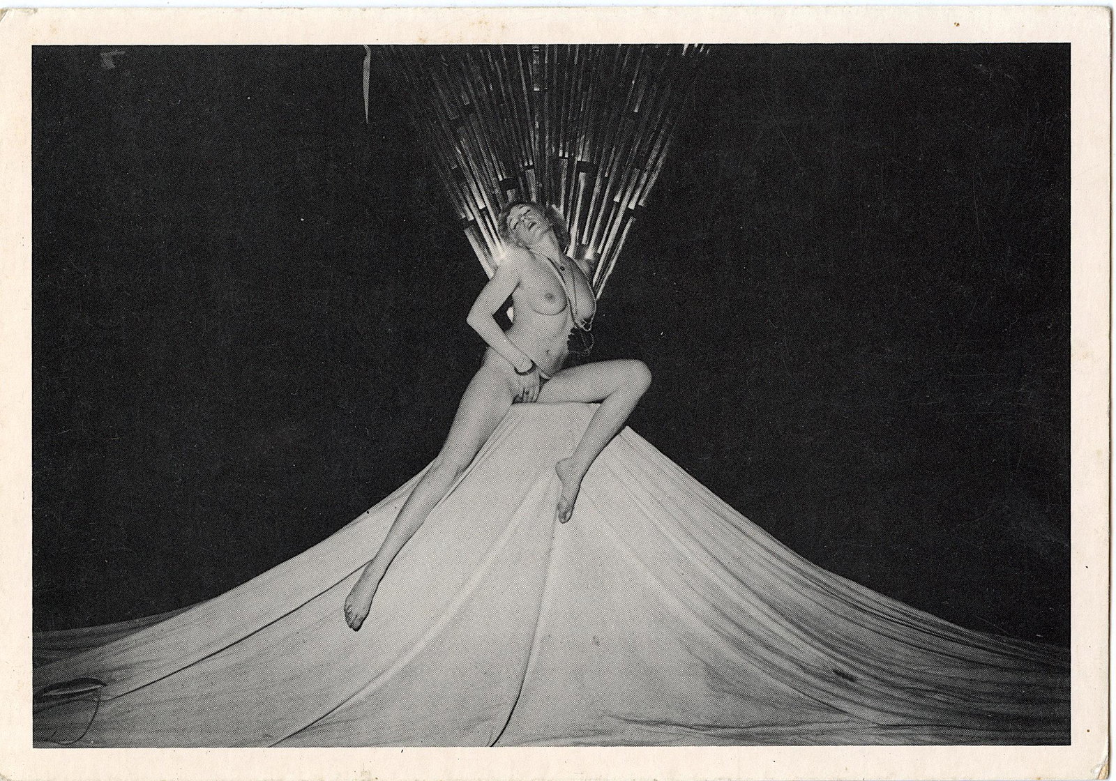 Vintage Artistic Nude Postcard by ANDRE GELPKE: ABOUT POSTCARDS: The study and collecting of postcards is termed deltiology (from Greek deltion, small writing tablet, and English -logy, the study of). Rarity. As with all antique items, rarity bring
