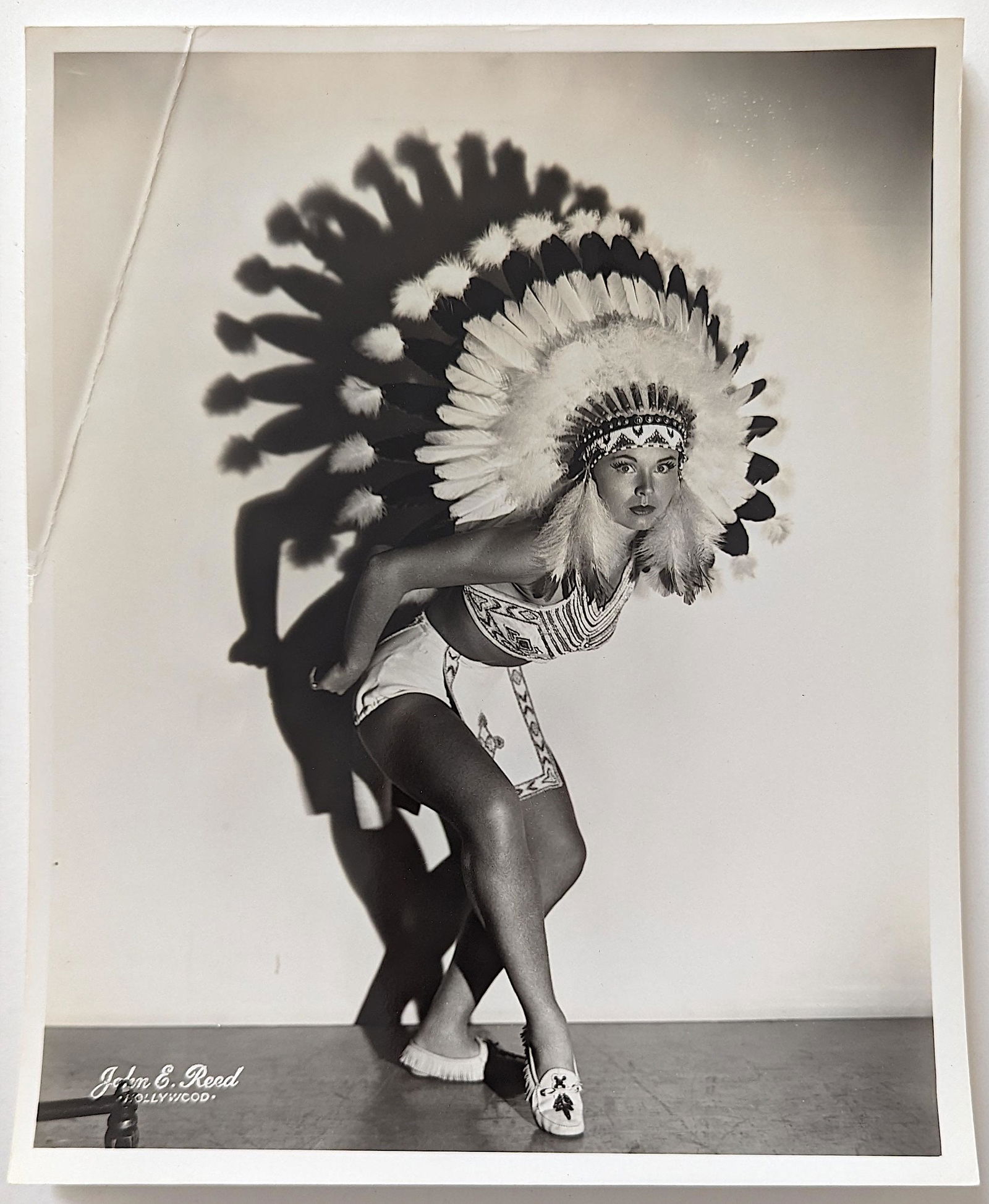 Vintage Hollywood Glamour Gelatin Photo by JOHN E. REED (1 of 1)