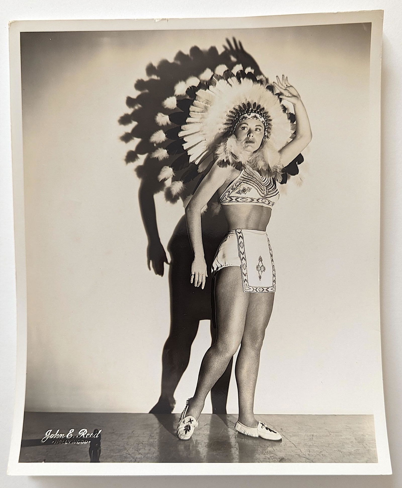 Vintage Hollywood Glamour Gelatin Photo by JOHN E. REED (1 of 1)