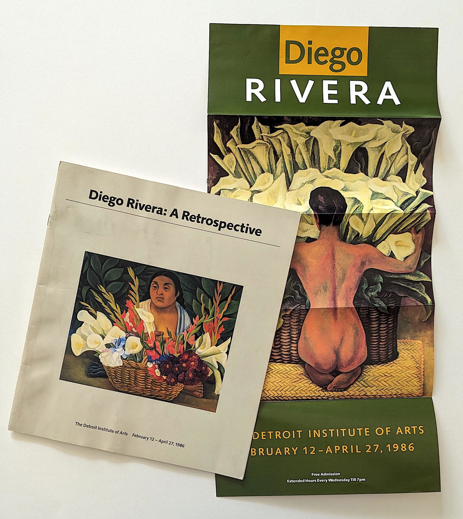 Vintage DIEGO RIVERA Ephemera The Detroit Institute of Arts (1 of 3)