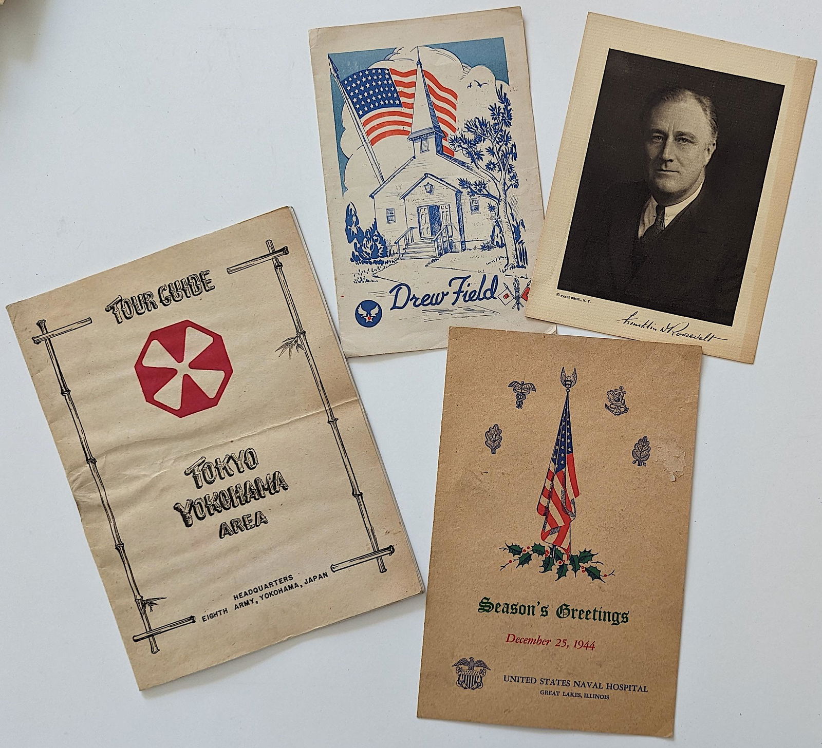 Vintage Group U.S. Navy Original Ephemera (1 of 2)