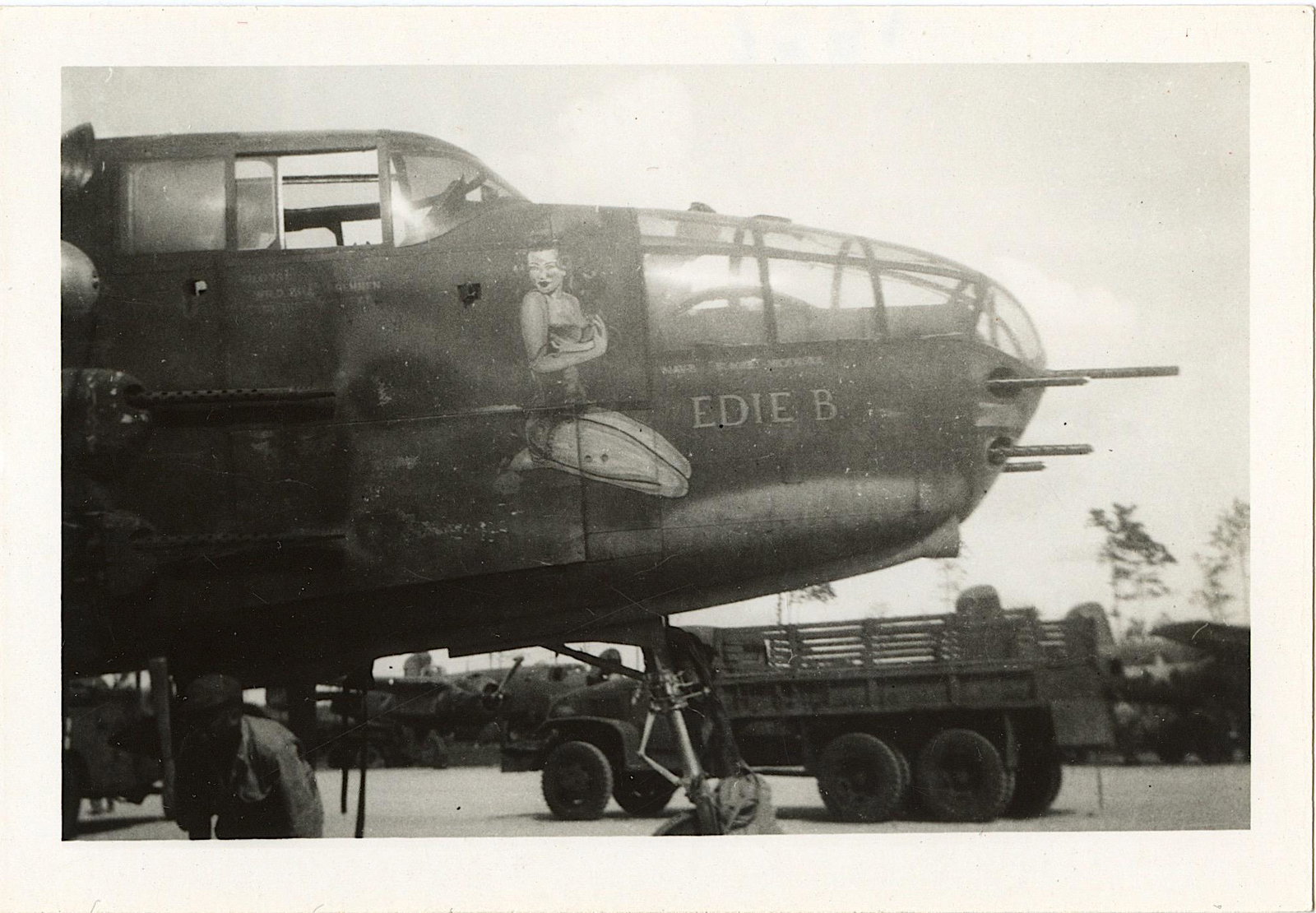 Vintage Photo Nose Art WW2 Planes Aviation Bombers: Provenance from the estate of a deceased american military collector. We have included images to show it's actual condition.The dimensions are Approx. 3.5" x 3.5" - 5" (small variances can occur).