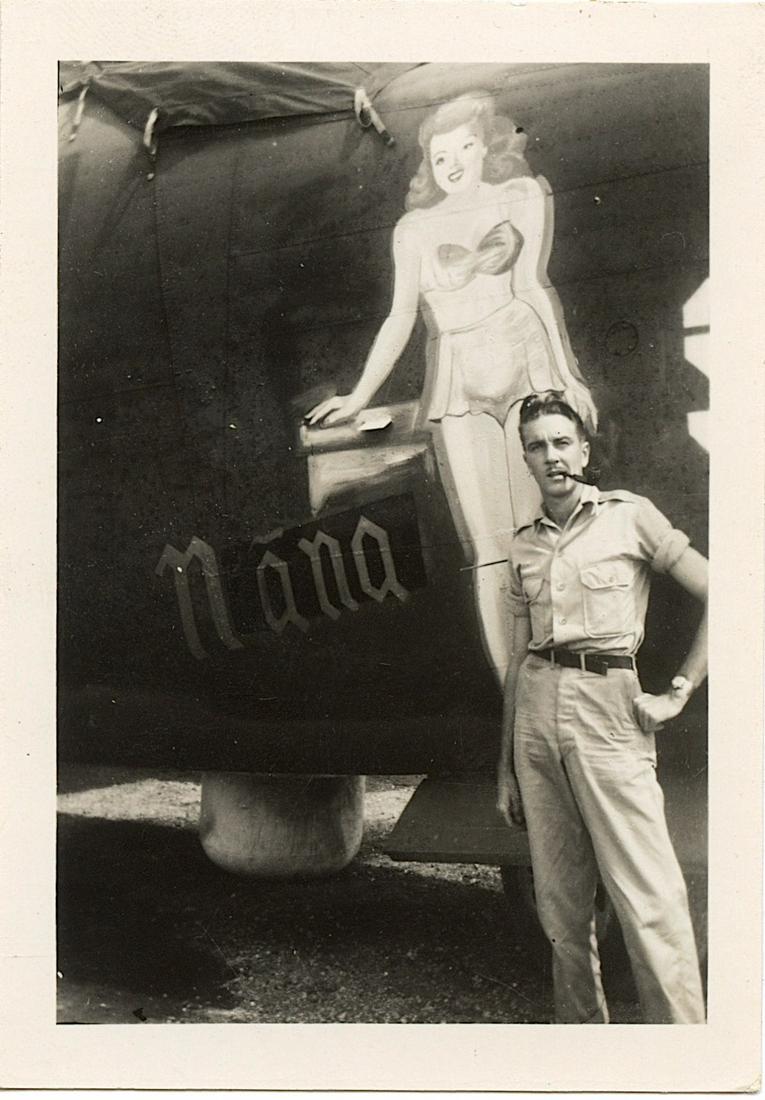 Vintage Photo Nose Art WW2 Planes Aviation Bombers: Provenance from the estate of a deceased american military collector. We have included images to show it's actual condition.The dimensions are Approx. 3.5" x 3.5" - 5" (small variances can occur).