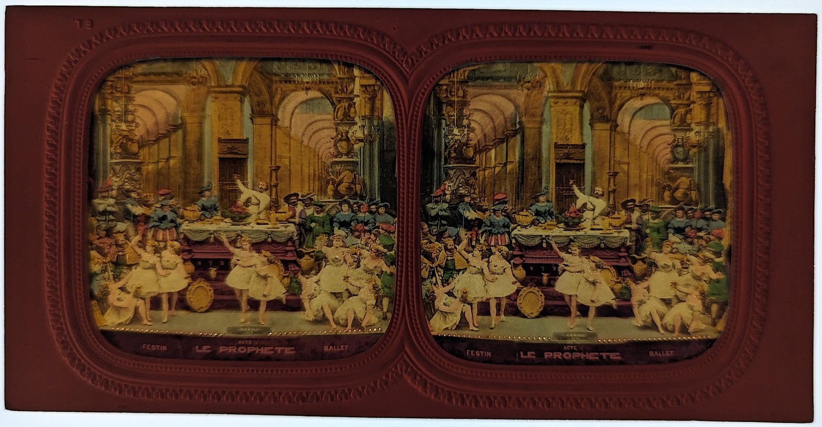 Antique Rare French 1860s Hold To Light Tissue Stereoview: FRENCH TISSUE PARIS THEATRE SCENE FROM 1860s, EXTREMELY RARE STEREOVIEW IN THIS CONDITION!! This stereoviews is original from the epoch, 1860s . Provenance, from a collector in London, UK. These stere