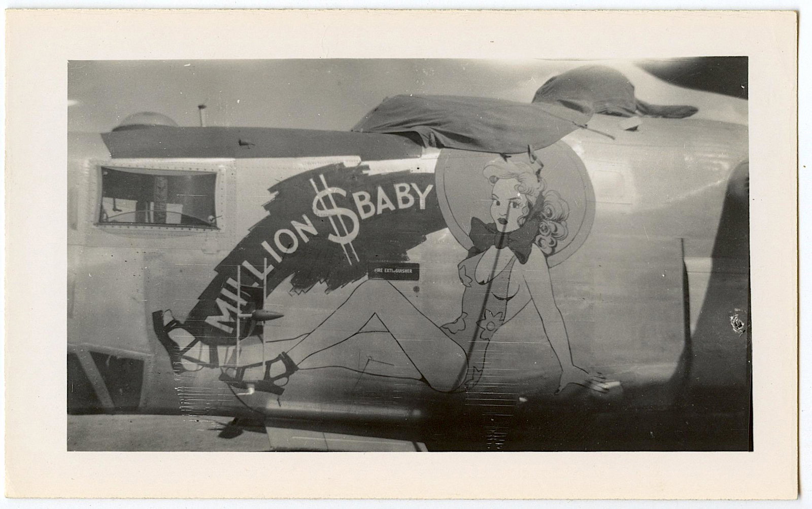 Original Photo Nose Art WW2 Planes Aviation Bombers: Provenance from the estate of a deceased american military collector. We have included images to show it's actual condition.The dimensions are Approx. 3.5" x 5" (small variances can occur). This lot i
