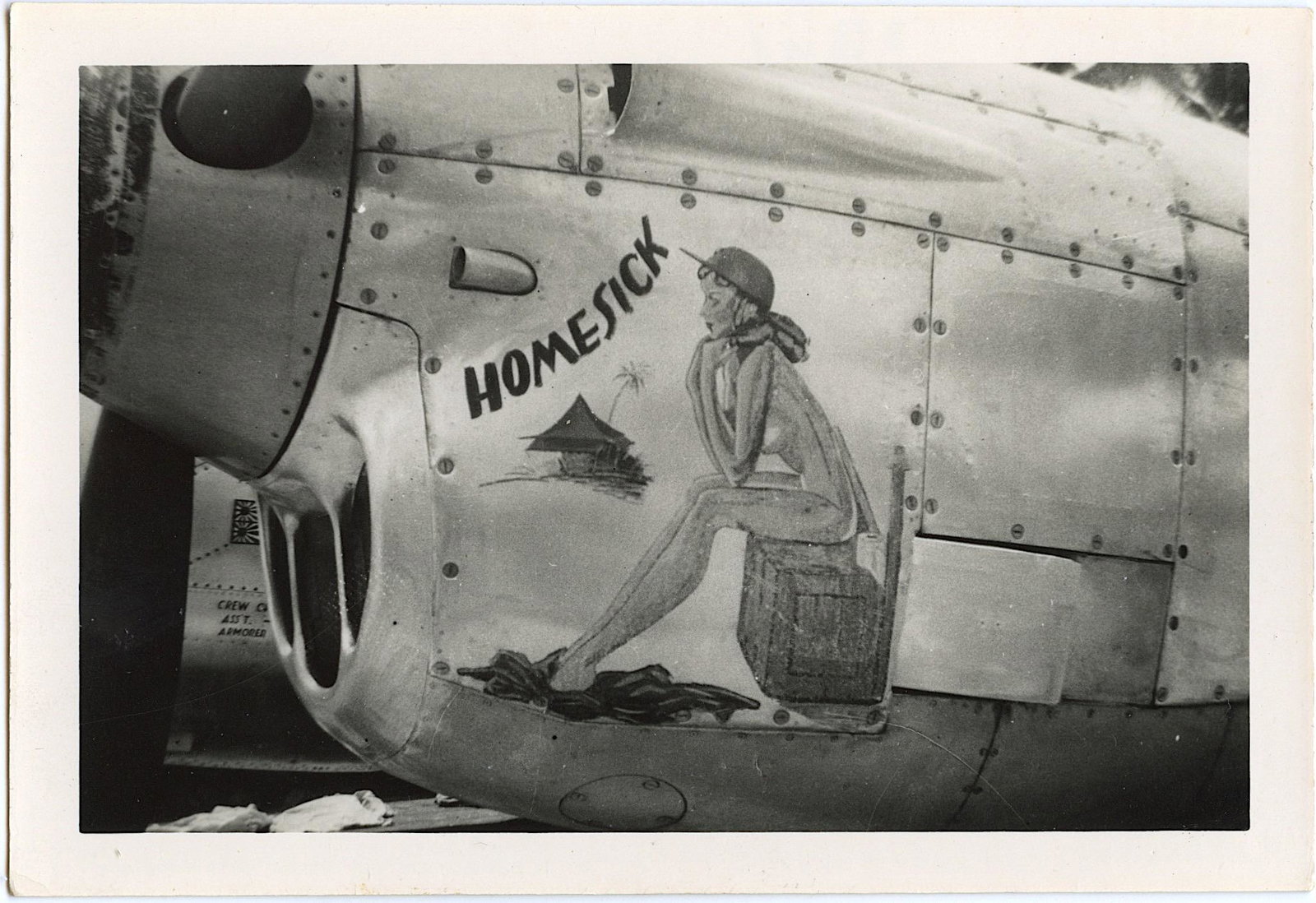 Original Photo Nose Art WW2 Planes Aviation Bombers: Provenance from the estate of a deceased american military collector. We have included images to show it's actual condition.The dimensions are Approx. 3.5" x 5" (small variances can occur). This lot i